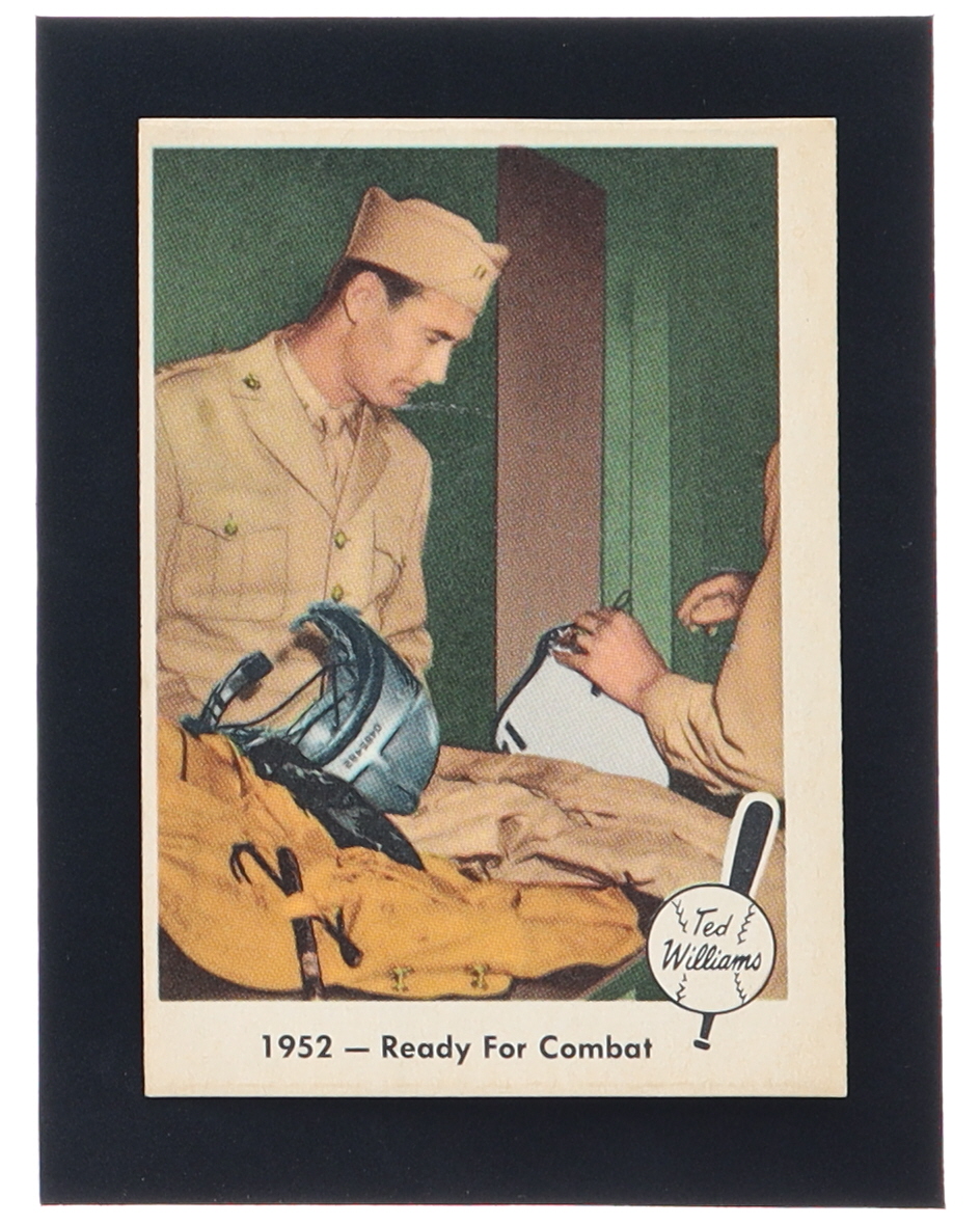Ted Williams 1959 Fleer #46 / Ready for Combat at PristineAuction.com Ted Williams 1959 Fleer #46 / Ready for Combat at PristineAuction.com