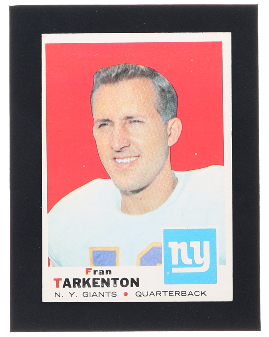 Fran Tarkenton 1969 Topps #150 at PristineAuction.com Fran Tarkenton 1969 Topps #150 at PristineAuction.com
