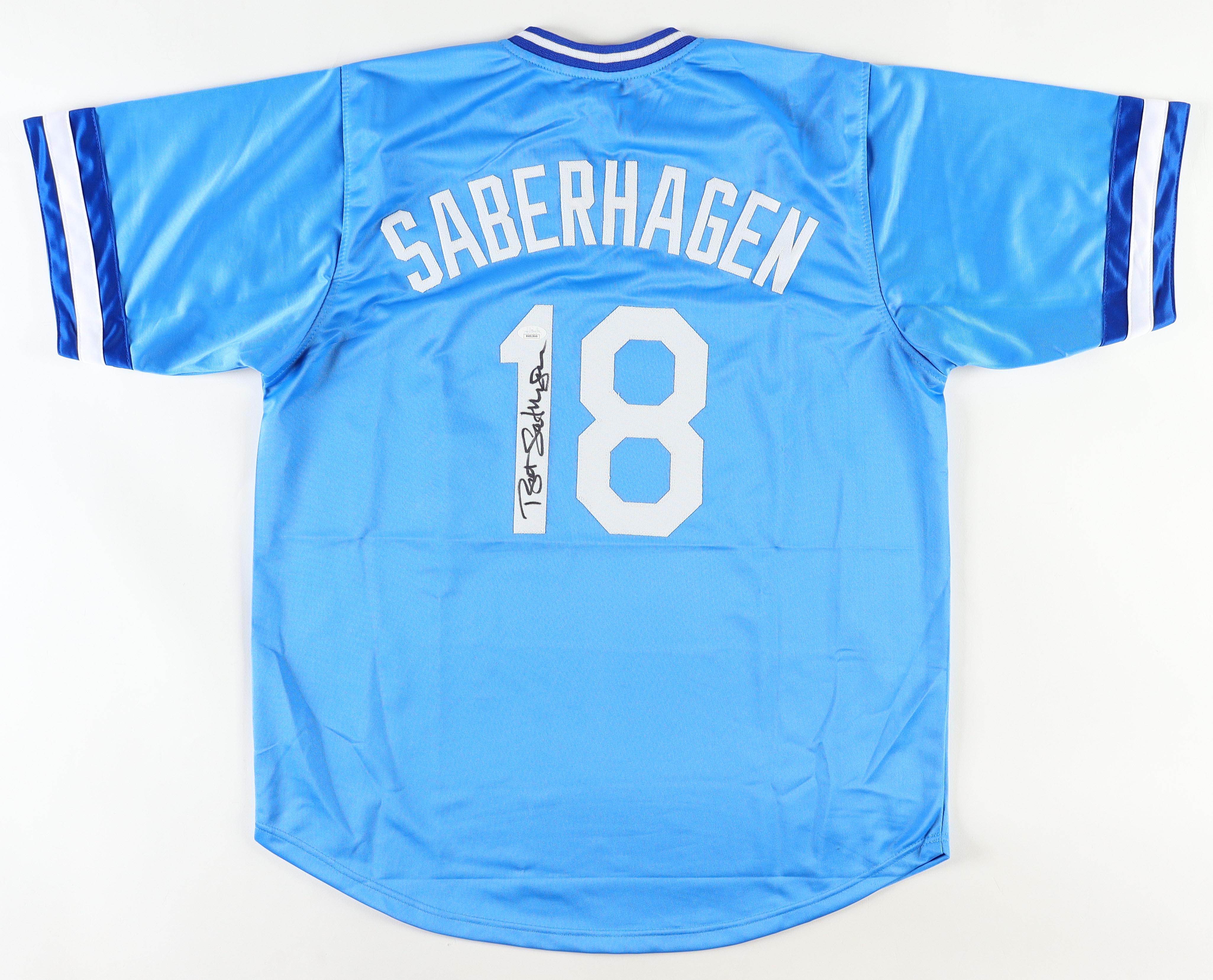 Bret Saberhagen Signed Jersey (JSA) at PristineAuction.com Bret Saberhagen Signed Jersey (JSA) at PristineAuction.com
