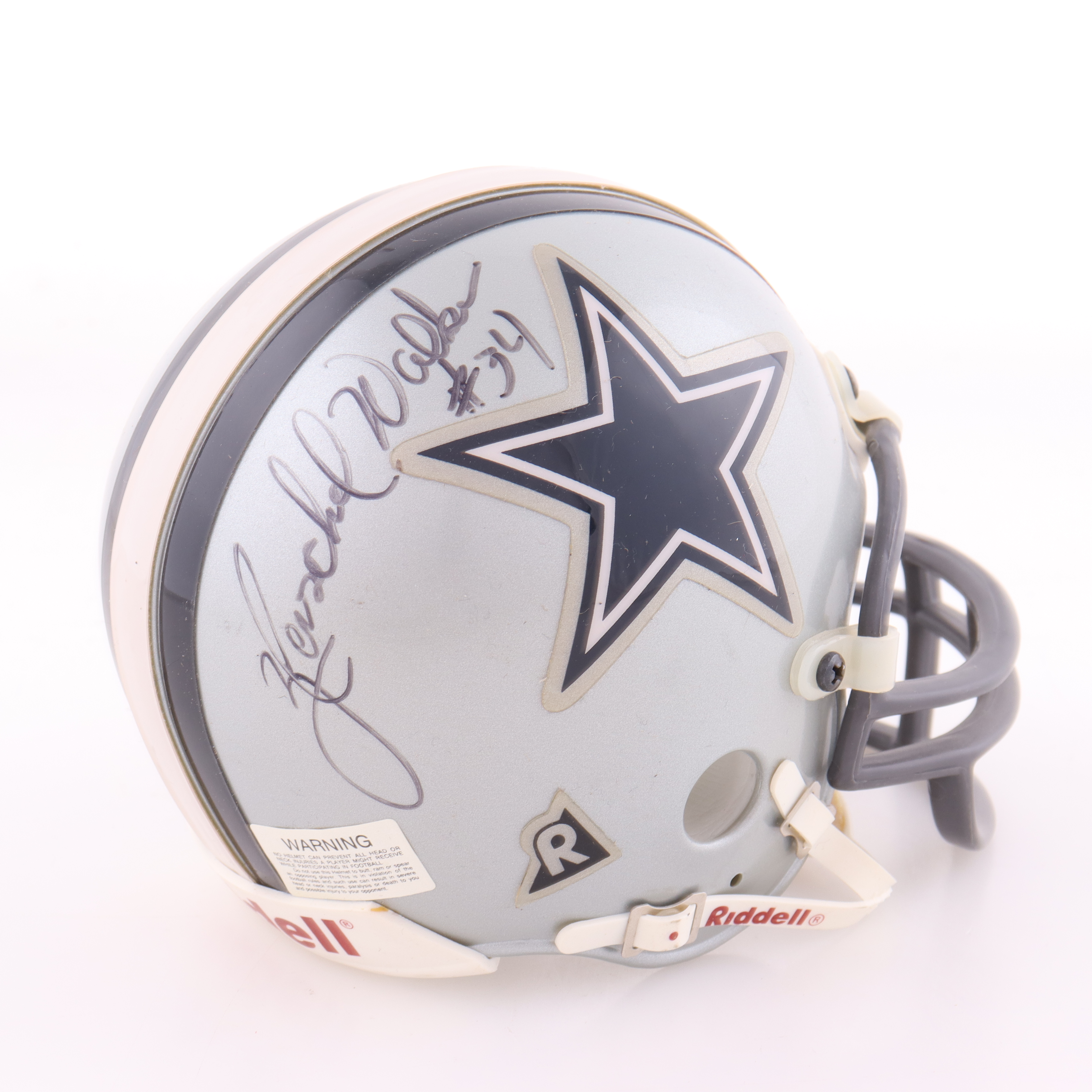 Herschel Walker Signed Cowboys Mini Helmet (Beckett) at PristineAuction.com Herschel Walker Signed Cowboys Mini Helmet (Beckett) at PristineAuction.com