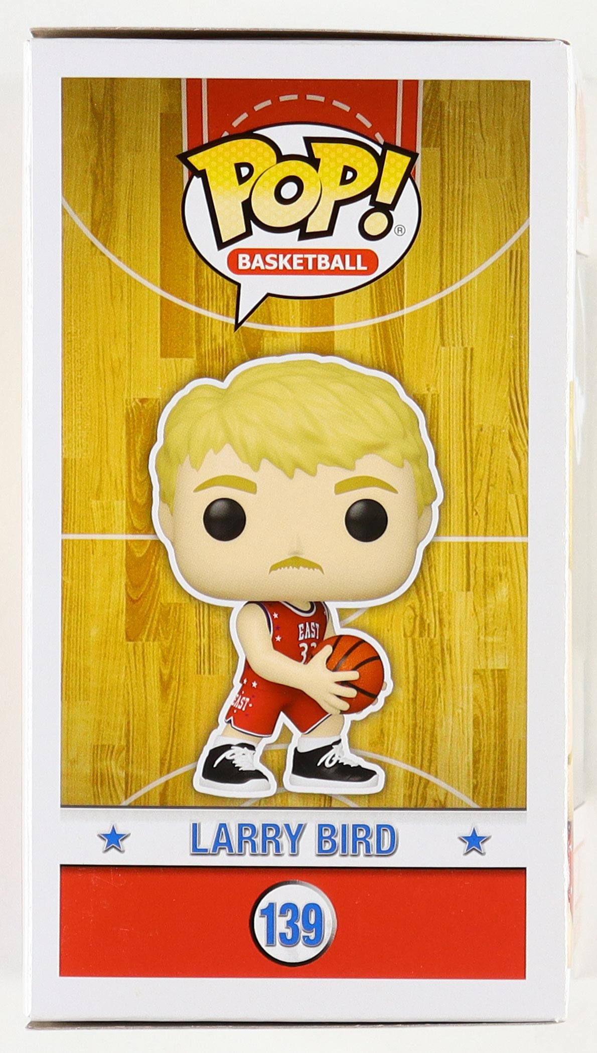 Larry Bird Signed "NBA All-Stars" #139 Funko Pop! Vinyl Figure (Beckett) at PristineAuction.com Larry Bird Signed "NBA All-Stars" #139 Funko Pop! Vinyl Figure (Beckett) at PristineAuction.com