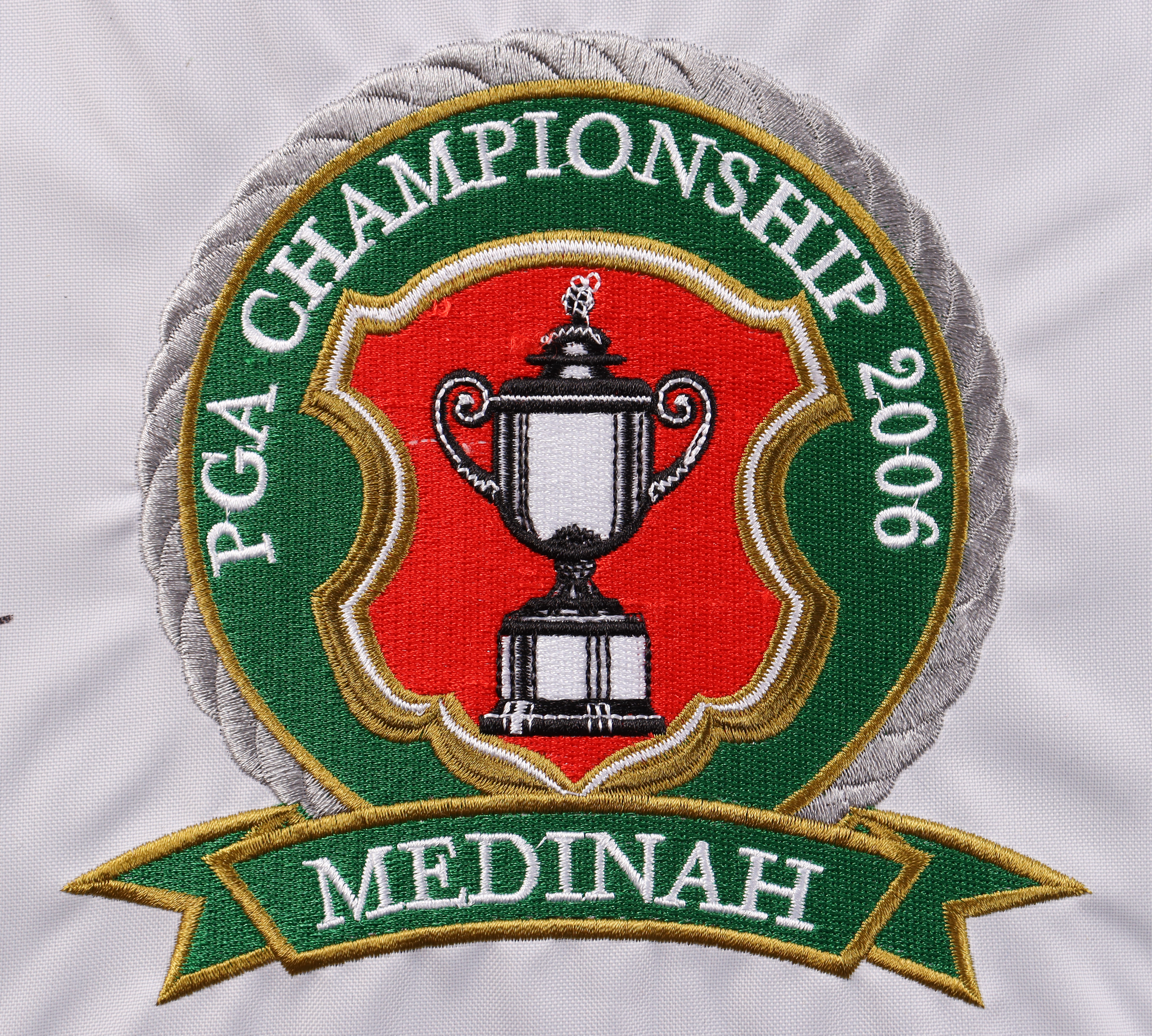 Tiger Woods Signed LE 2006 PGA Championship Pin Flag (UDA) at PristineAuction.com Tiger Woods Signed LE 2006 PGA Championship Pin Flag (UDA) at PristineAuction.com