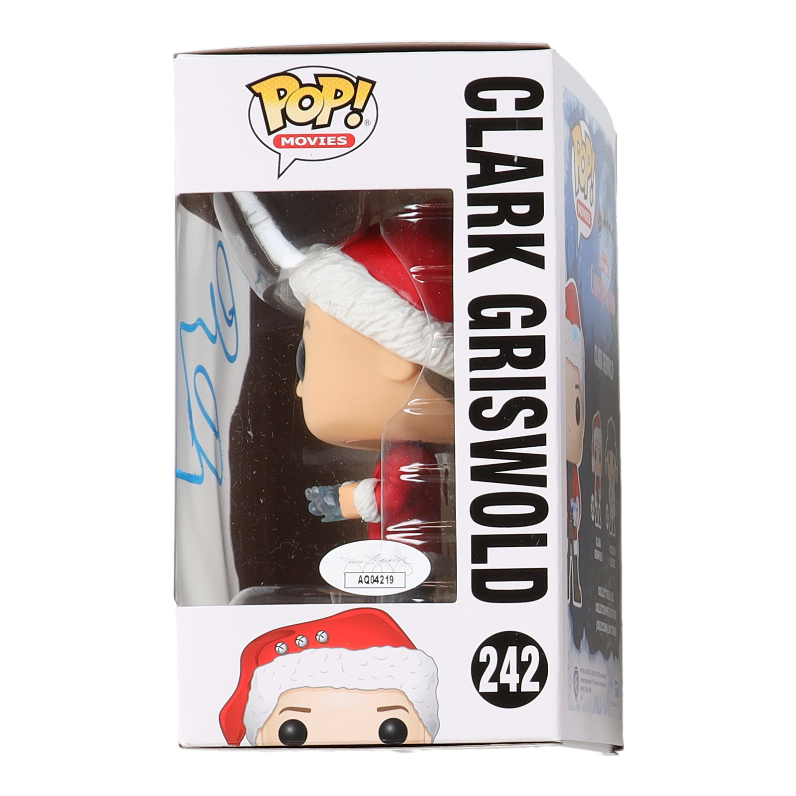 Chevy Chase Signed "National Lampoon's Christmas Vacation" #242 Clark Griswold Funko Pop! Vinyl Figure (JSA) at PristineAuction.com Chevy Chase Signed "National Lampoon's Christmas Vacation" #242 Clark Griswold Funko Pop! Vinyl Figure (JSA) at PristineAuction.com