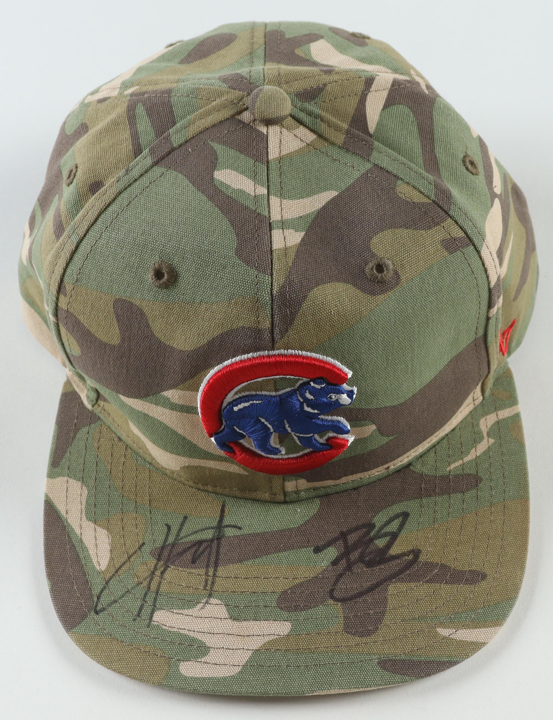 Brennen Davis & Cade Horton Signed Cubs Adjustable Hat (PSA) at PristineAuction.com Brennen Davis & Cade Horton Signed Cubs Adjustable Hat (PSA) at PristineAuction.com