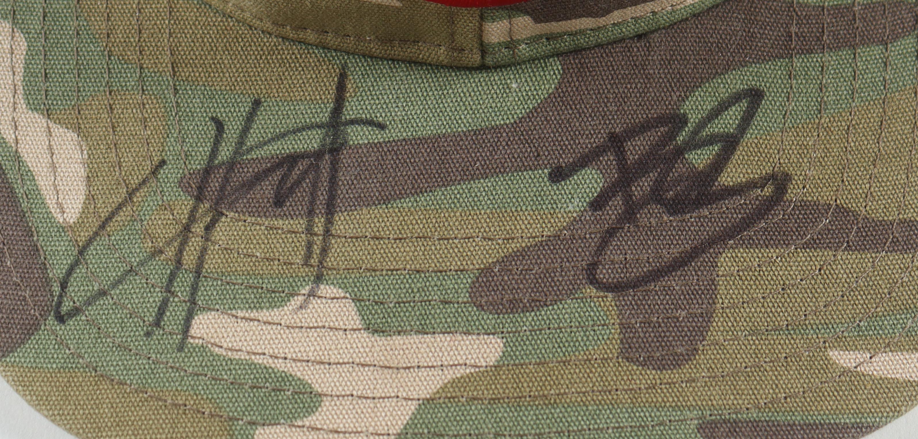 Brennen Davis & Cade Horton Signed Cubs Adjustable Hat (PSA) at PristineAuction.com Brennen Davis & Cade Horton Signed Cubs Adjustable Hat (PSA) at PristineAuction.com