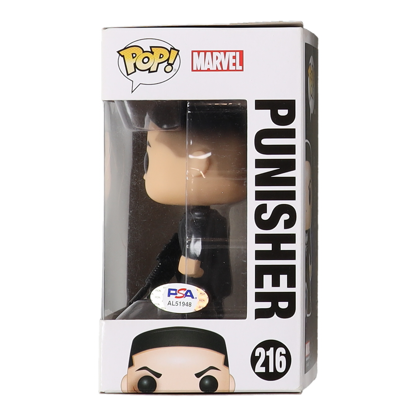 Jon Bernthal Signed "Daredevil" #216 Punisher Funko Pop! Vinyl Figure (PSA) at PristineAuction.com Jon Bernthal Signed "Daredevil" #216 Punisher Funko Pop! Vinyl Figure (PSA) at PristineAuction.com