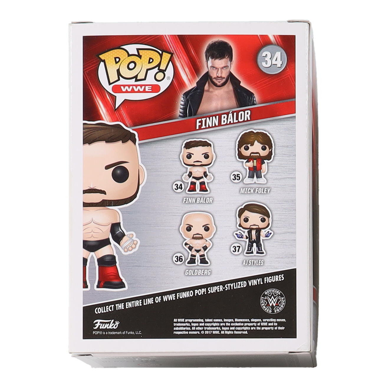 Finn Balor Signed "WWE" #34 Finn Balor Funko Pop! Vinyl Figure (PSA) at PristineAuction.com Finn Balor Signed "WWE" #34 Finn Balor Funko Pop! Vinyl Figure (PSA) at PristineAuction.com