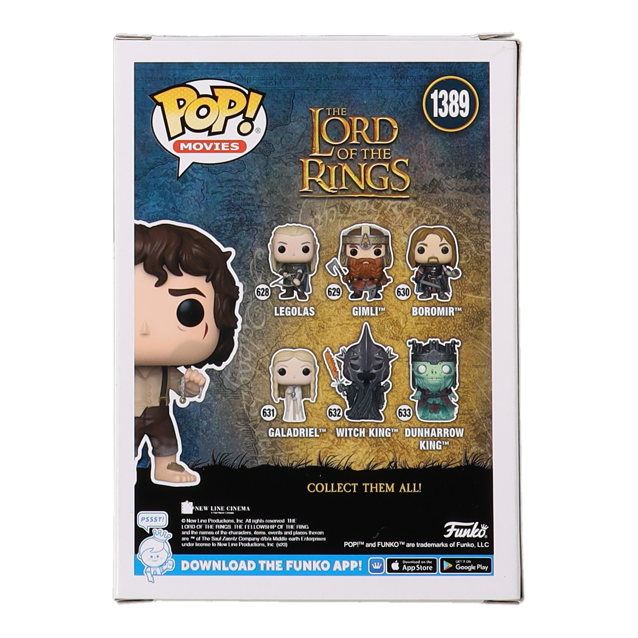 Elijah Wood Signed "Lord of the Rings" #1389 Frodo with the Ring Funko Pop! Vinyl Figure (Beckett) at PristineAuction.com Elijah Wood Signed "Lord of the Rings" #1389 Frodo with the Ring Funko Pop! Vinyl Figure (Beckett) at PristineAuction.com