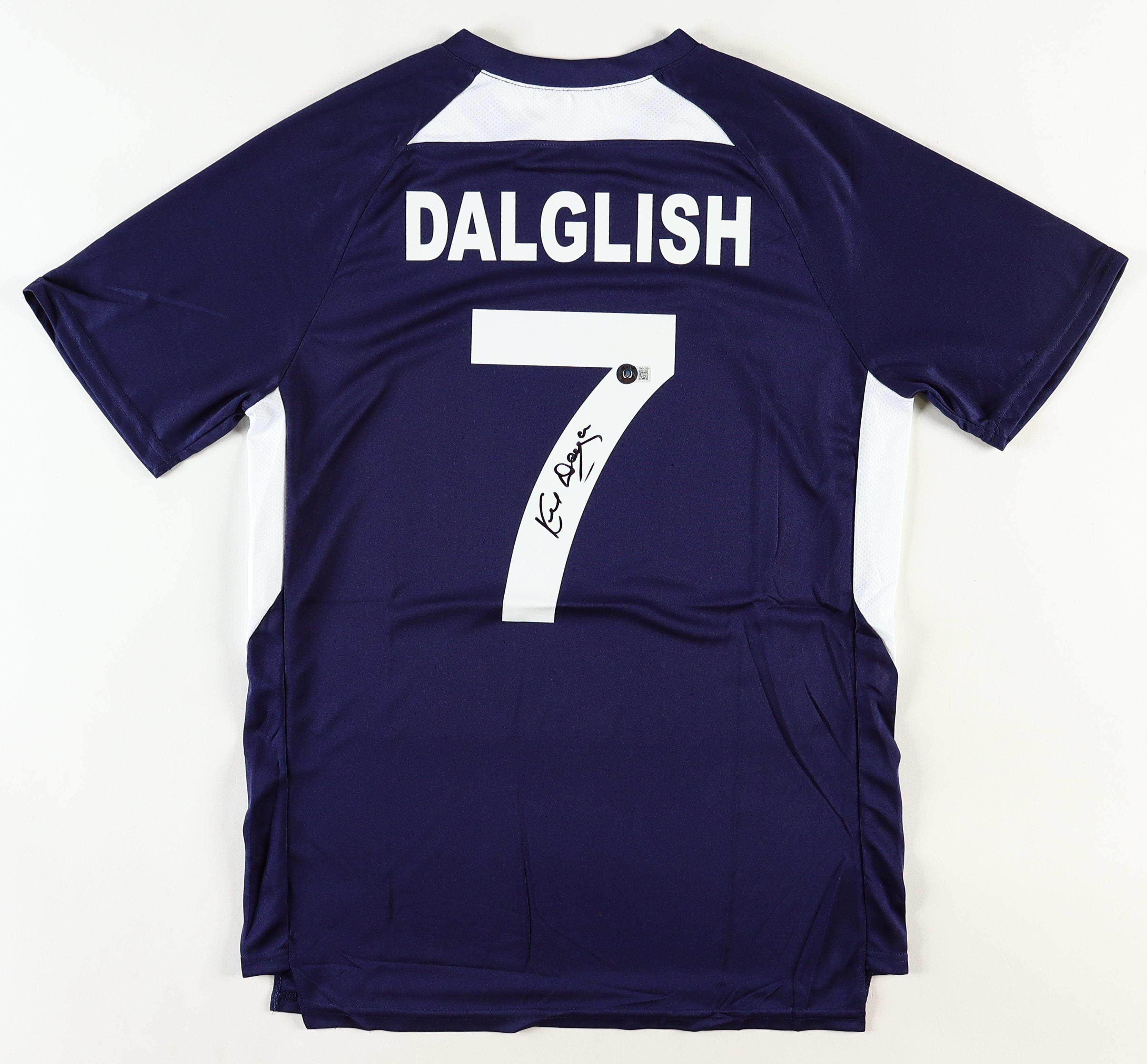 Kenny Dalglish Signed Jersey (Beckett) at PristineAuction.com Kenny Dalglish Signed Jersey (Beckett) at PristineAuction.com