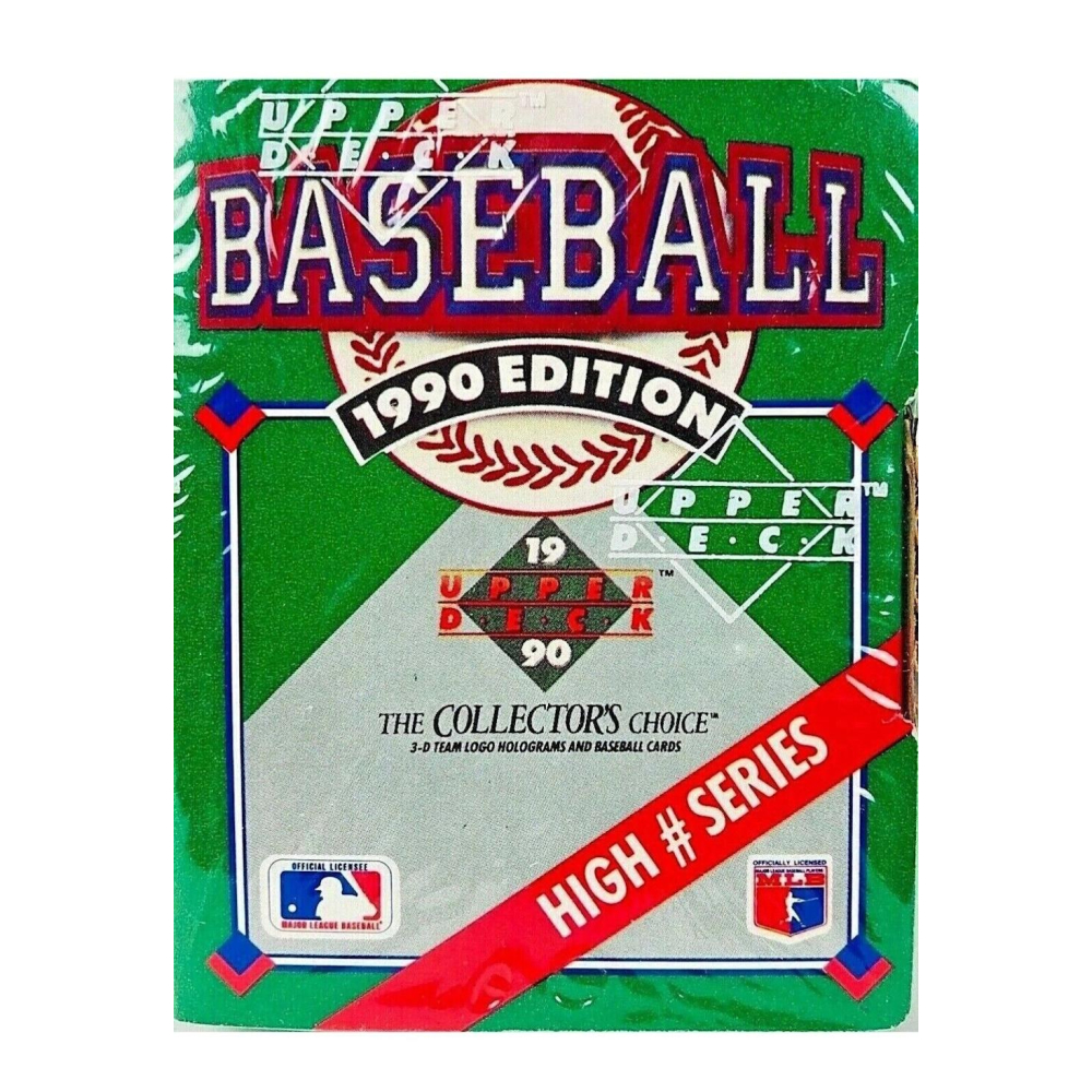 1990 Upper Deck MLB Baseball High Series Factory Sealed Trading Card Box Pristine Auction