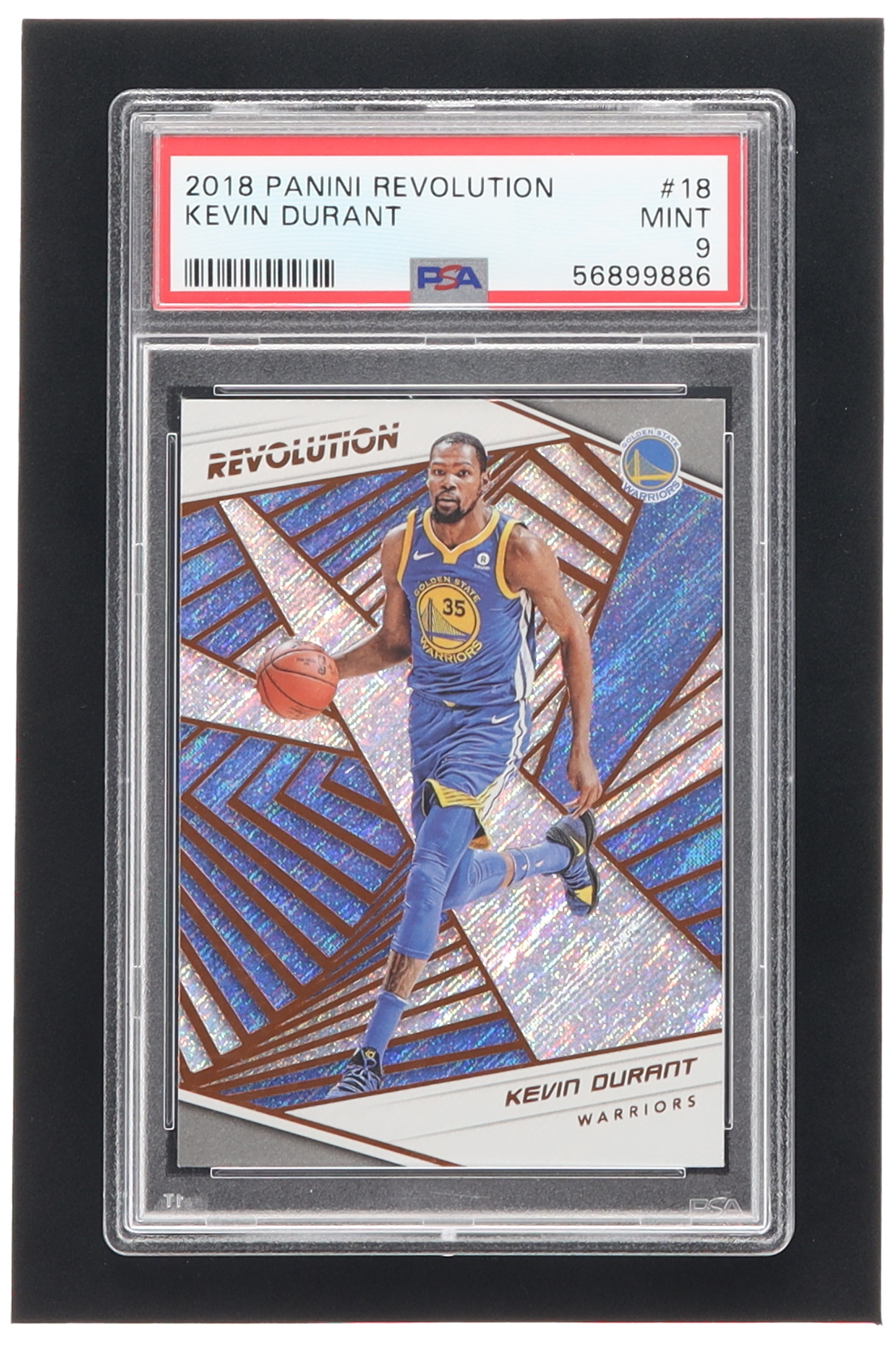 Kevin Durant 2018-19 Panini Revolution #18 (PSA 9) at PristineAuction.com Kevin Durant 2018-19 Panini Revolution #18 (PSA 9) at PristineAuction.com