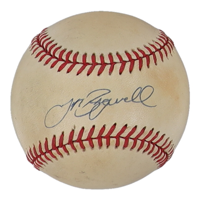 Jeff Bagwell Signed ONL Baseball (Beckett) at PristineAuction.com Jeff Bagwell Signed ONL Baseball (Beckett) at PristineAuction.com