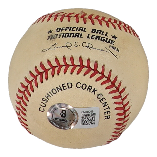 Jeff Bagwell Signed ONL Baseball (Beckett) at PristineAuction.com Jeff Bagwell Signed ONL Baseball (Beckett) at PristineAuction.com