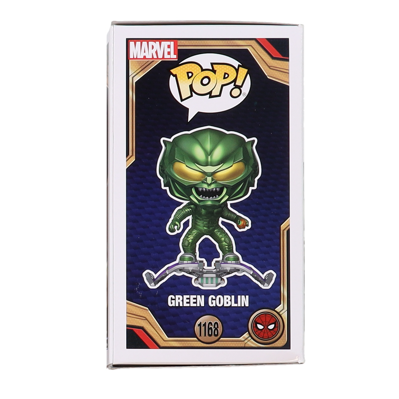 Willem Dafoe Signed "Spider-Man: No Way Home" #1168 Green Goblin Funko Pop! Vinyl Figure (Beckett) at PristineAuction.com Willem Dafoe Signed "Spider-Man: No Way Home" #1168 Green Goblin Funko Pop! Vinyl Figure (Beckett) at PristineAuction.com