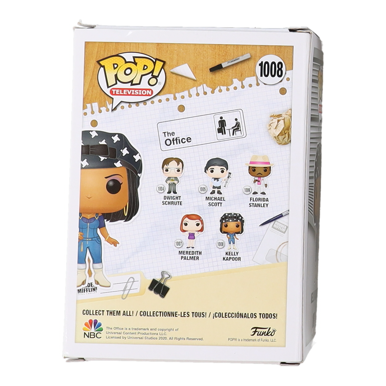 Mindy Kaling Signed "The Office" #1008 Kelly Kapoor Funko Pop! Vinyl Figure (Beckett) at PristineAuction.com Mindy Kaling Signed "The Office" #1008 Kelly Kapoor Funko Pop! Vinyl Figure (Beckett) at PristineAuction.com