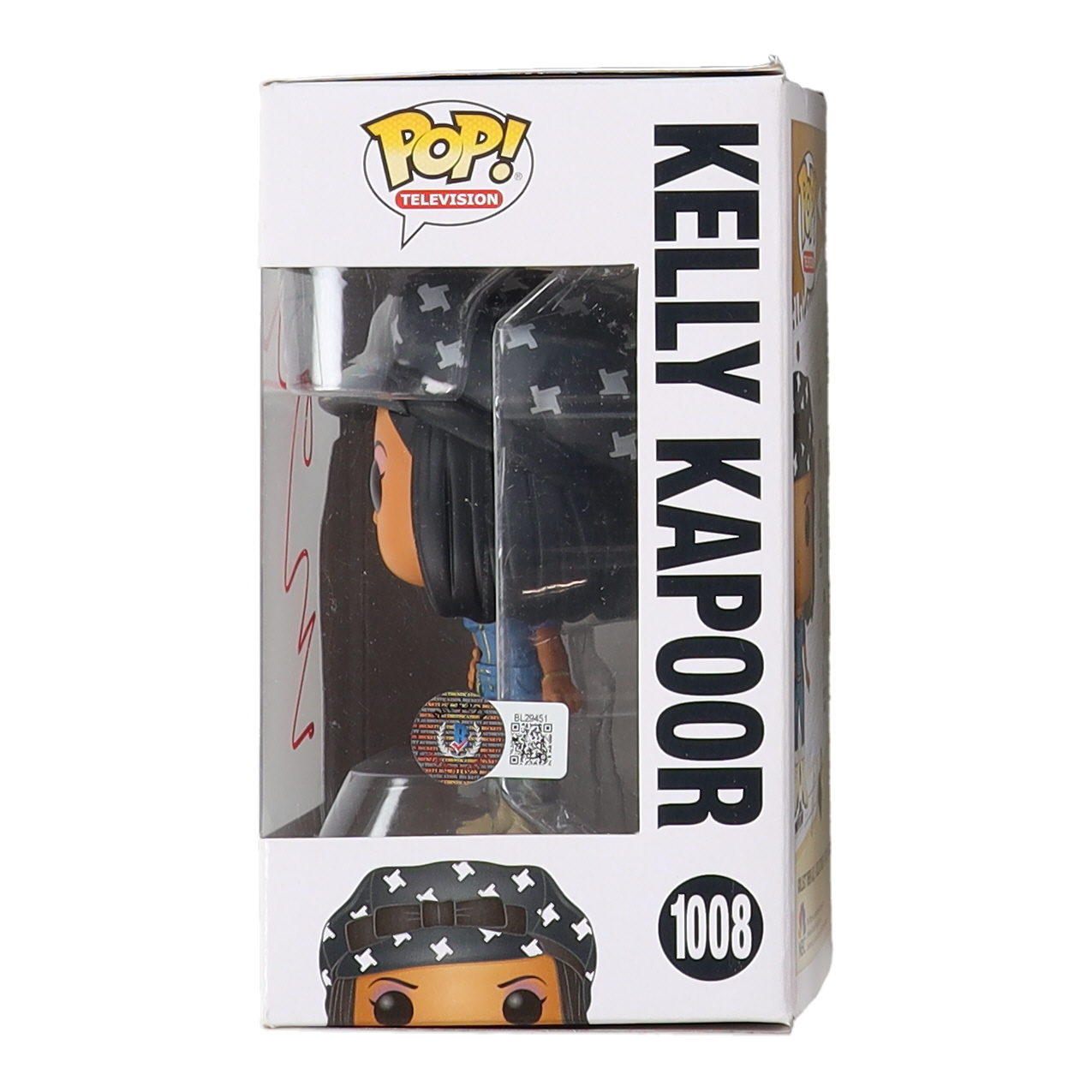 Mindy Kaling Signed "The Office" #1008 Kelly Kapoor Funko Pop! Vinyl Figure (Beckett) at PristineAuction.com Mindy Kaling Signed "The Office" #1008 Kelly Kapoor Funko Pop! Vinyl Figure (Beckett) at PristineAuction.com