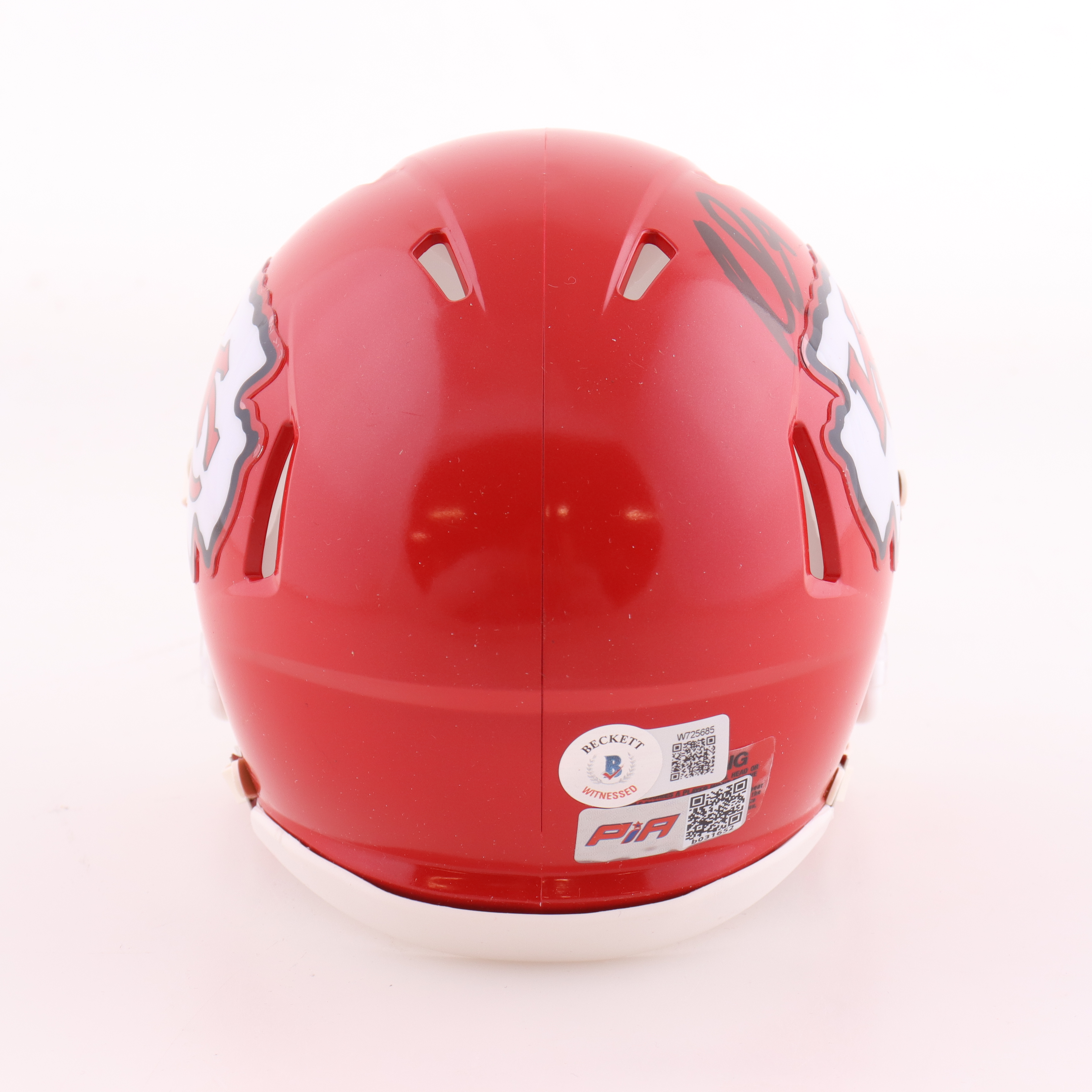 Rashee Rice Signed Chiefs Speed Mini Helmet (Beckett) at PristineAuction.com Rashee Rice Signed Chiefs Speed Mini Helmet (Beckett) at PristineAuction.com