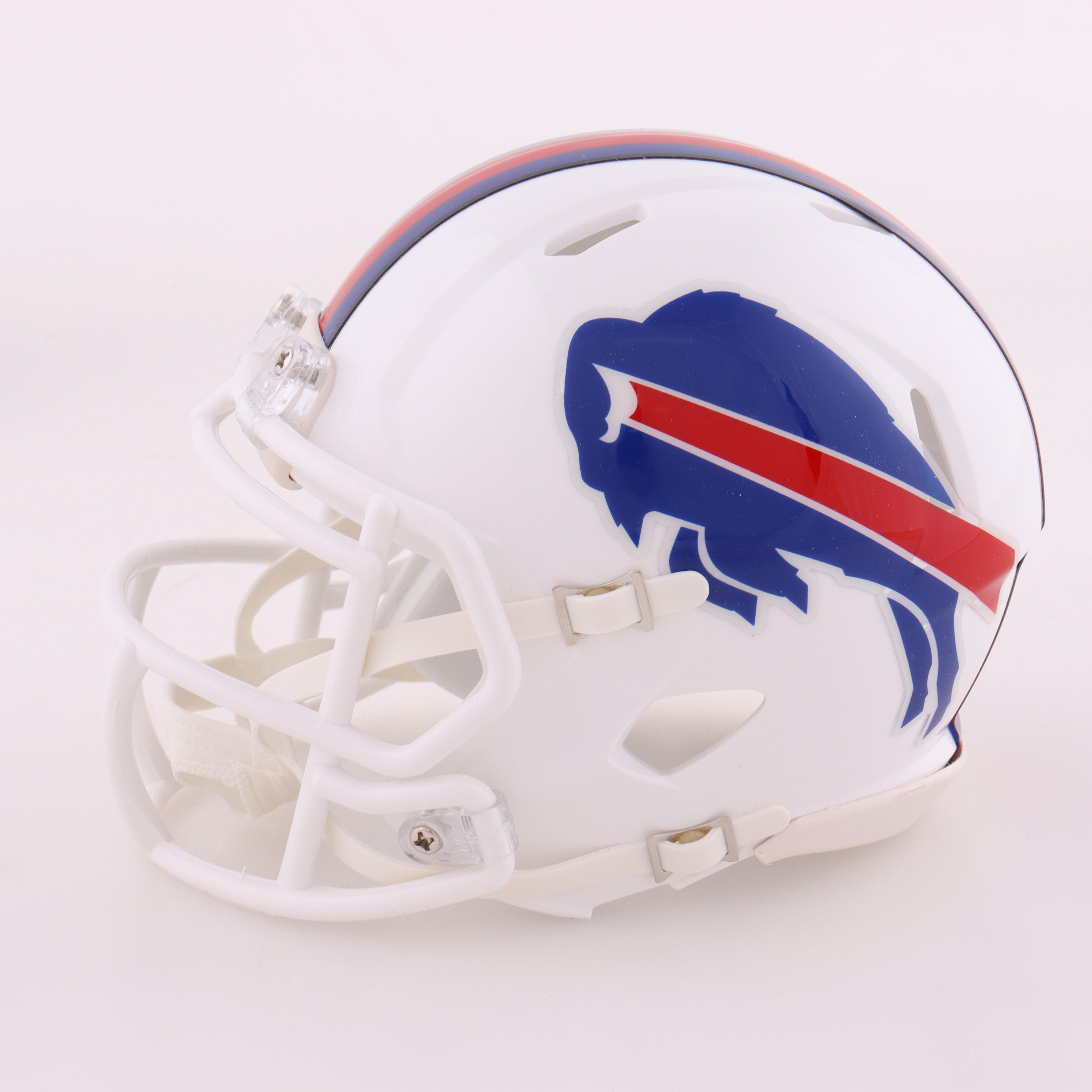 Christian Benford Signed Bills Speed Mini Helmet (TSE) at PristineAuction.com Christian Benford Signed Bills Speed Mini Helmet (TSE) at PristineAuction.com