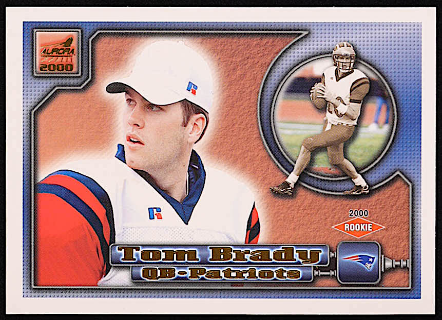 Tom Brady 2000 Aurora #84 RC at PristineAuction.com Tom Brady 2000 Aurora #84 RC at PristineAuction.com