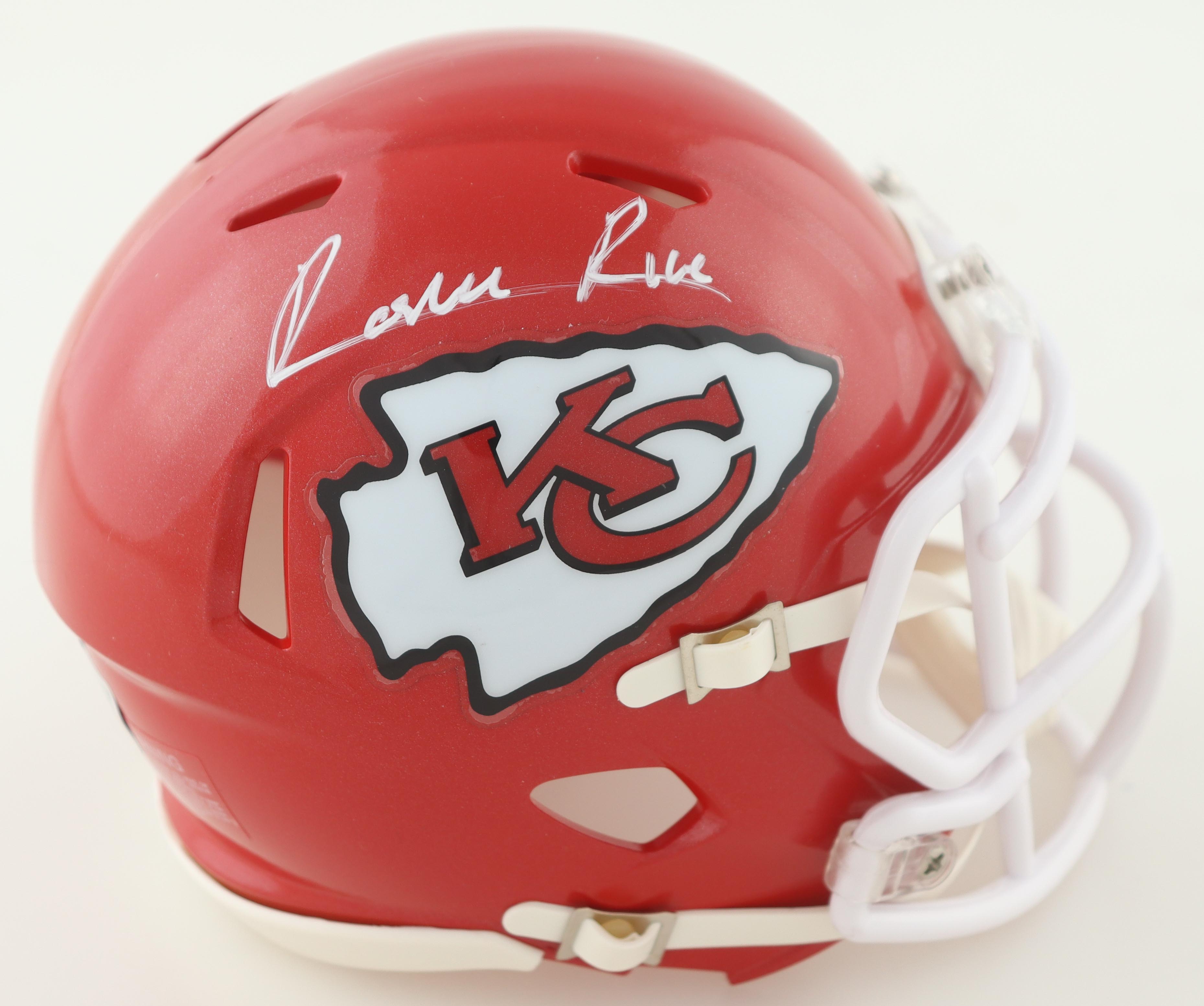 Rashee Rice Signed Chiefs Speed Mini Helmet (Beckett) at PristineAuction.com Rashee Rice Signed Chiefs Speed Mini Helmet (Beckett) at PristineAuction.com