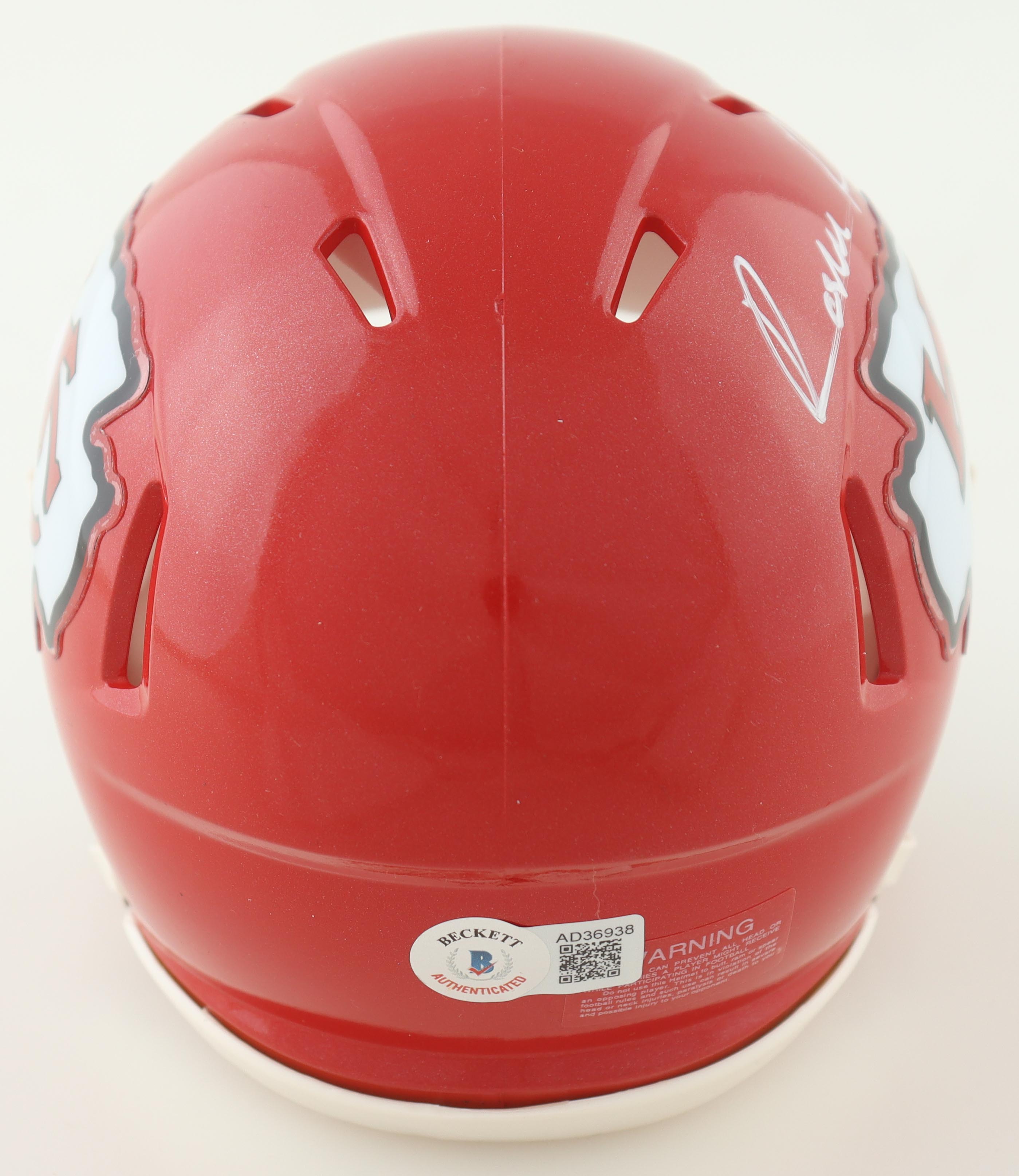 Rashee Rice Signed Chiefs Speed Mini Helmet (Beckett) at PristineAuction.com Rashee Rice Signed Chiefs Speed Mini Helmet (Beckett) at PristineAuction.com