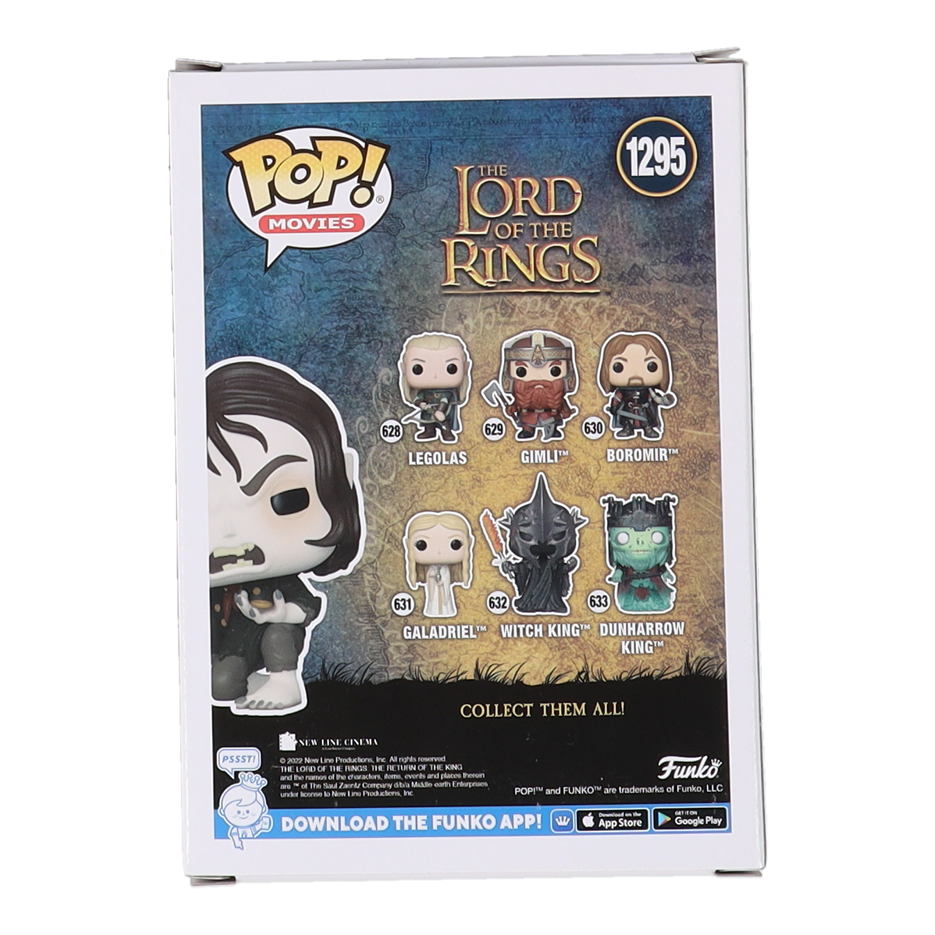 Andy Serkis Signed "The Lord of the Rings" #1295 Smeagol Funko Pop! Vinyl Figure (ACOA) at PristineAuction.com Andy Serkis Signed "The Lord of the Rings" #1295 Smeagol Funko Pop! Vinyl Figure (ACOA) at PristineAuction.com
