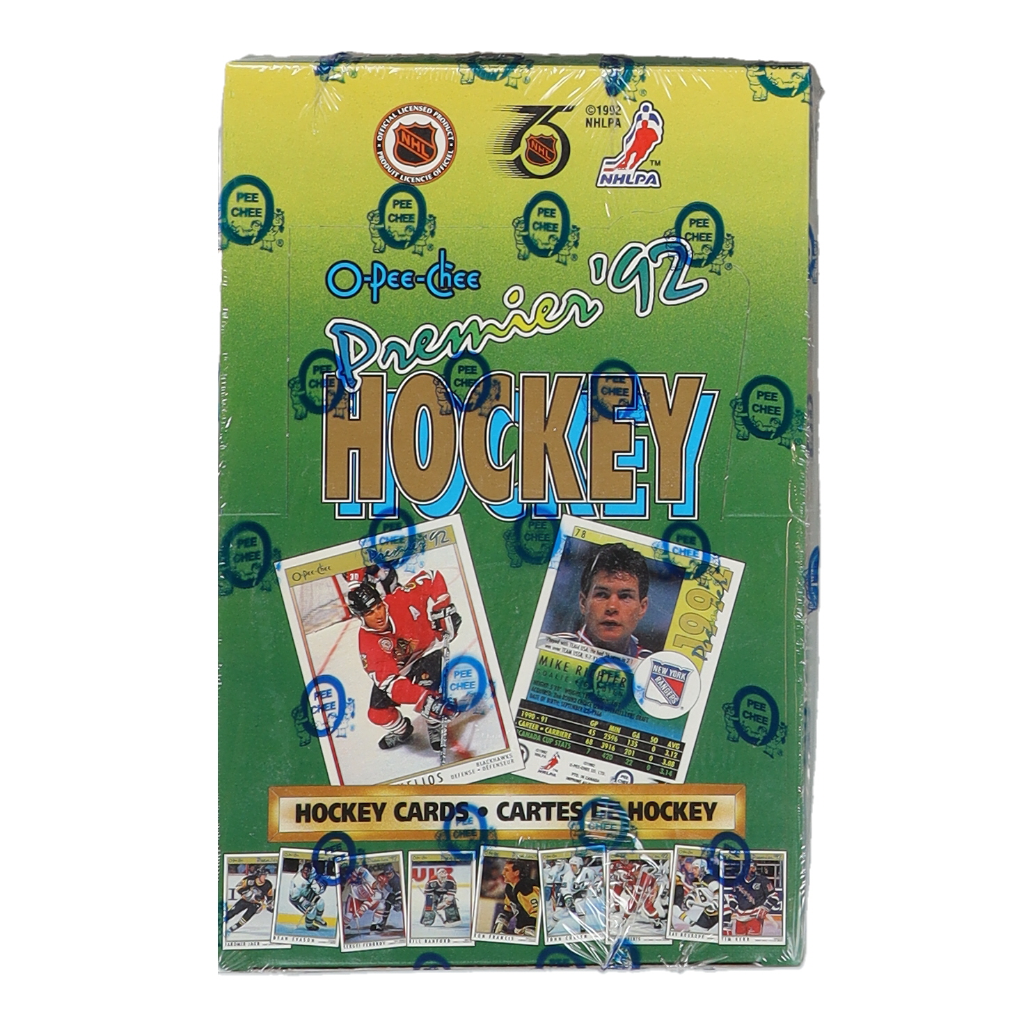 1992-93 O-Pee-Chee Premier Hockey Box of (36) Packs at PristineAuction.com 1992-93 O-Pee-Chee Premier Hockey Box of (36) Packs at PristineAuction.com
