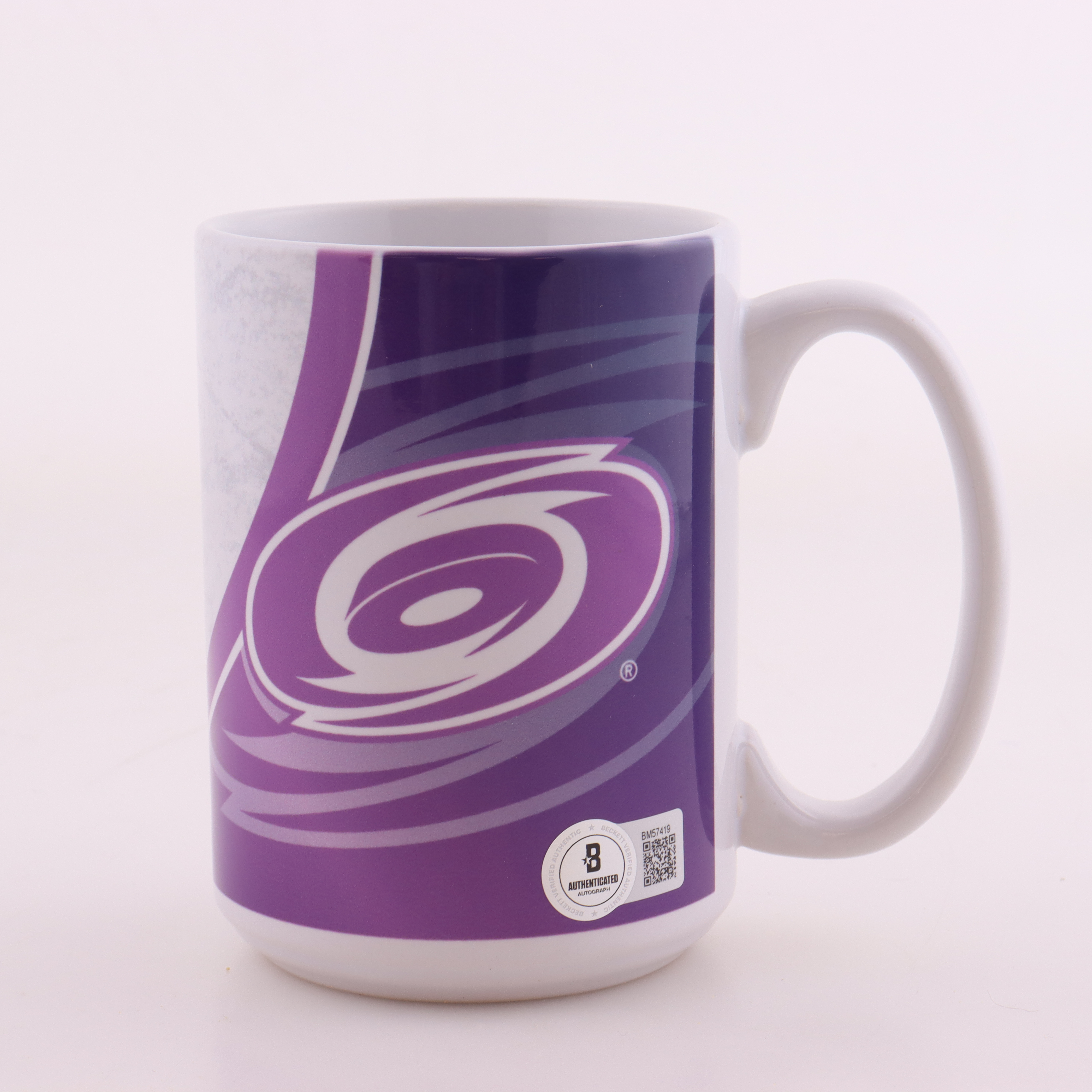 Jordan Staal Signed Hurricanes Hockey Fights Cancer Mug (Beckett) at PristineAuction.com Jordan Staal Signed Hurricanes Hockey Fights Cancer Mug (Beckett) at PristineAuction.com