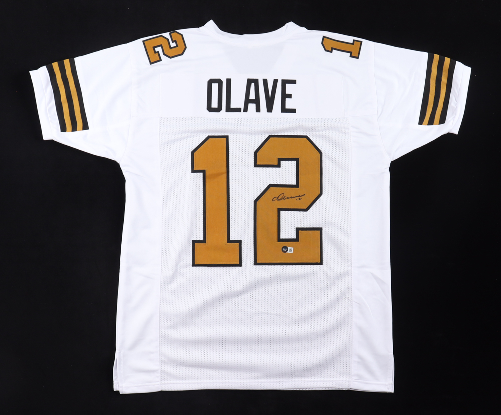 Chris Olave Signed Jersey (Beckett) at PristineAuction.com Chris Olave Signed Jersey (Beckett) at PristineAuction.com