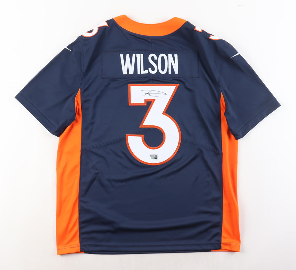Russell Wilson Signed Broncos Jersey (Fanatics) at PristineAuction.com Russell Wilson Signed Broncos Jersey (Fanatics) at PristineAuction.com