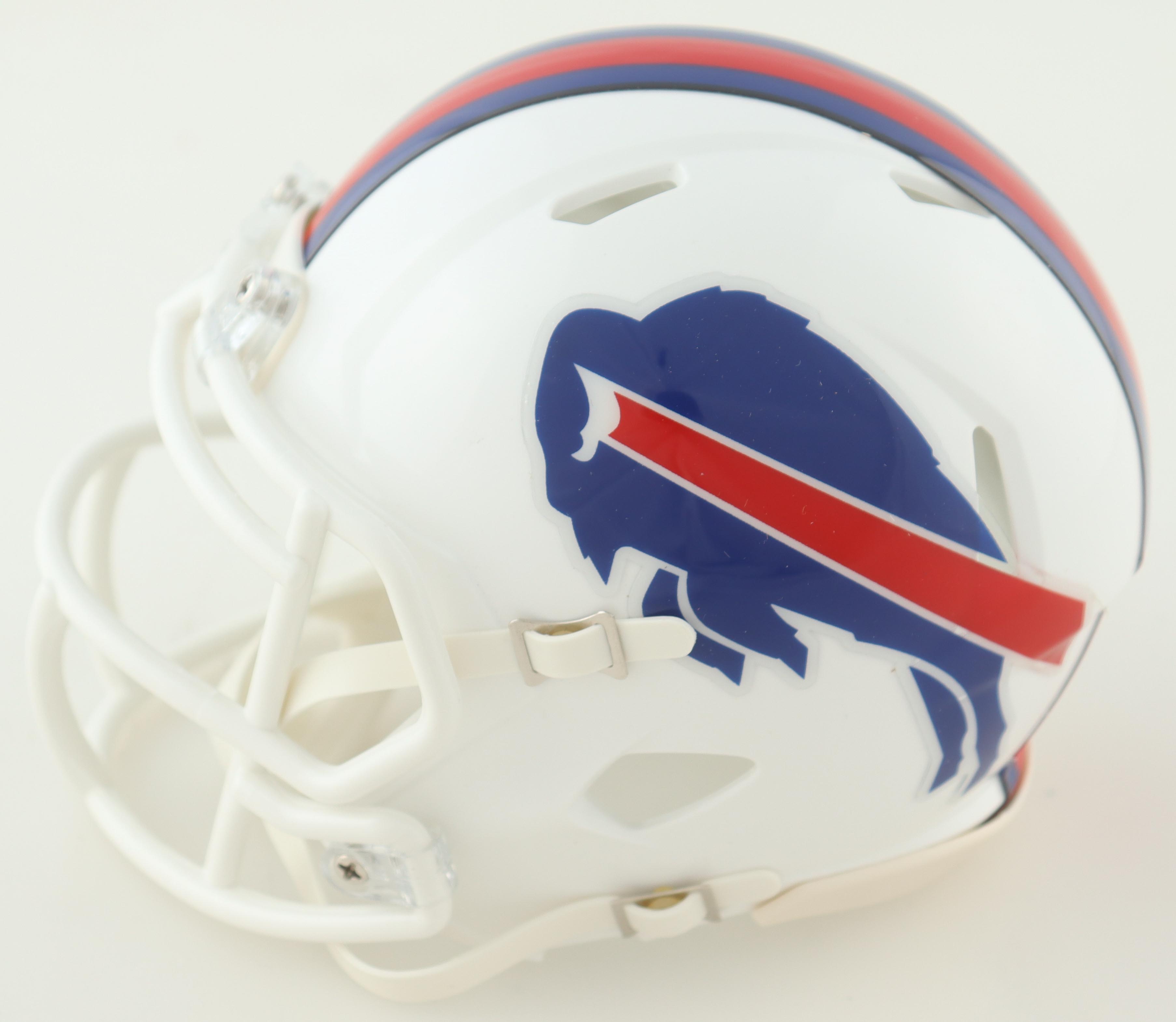 O'Cyrus Torrence Signed Bills Speed Mini Helmet (TSE) at PristineAuction.com O'Cyrus Torrence Signed Bills Speed Mini Helmet (TSE) at PristineAuction.com