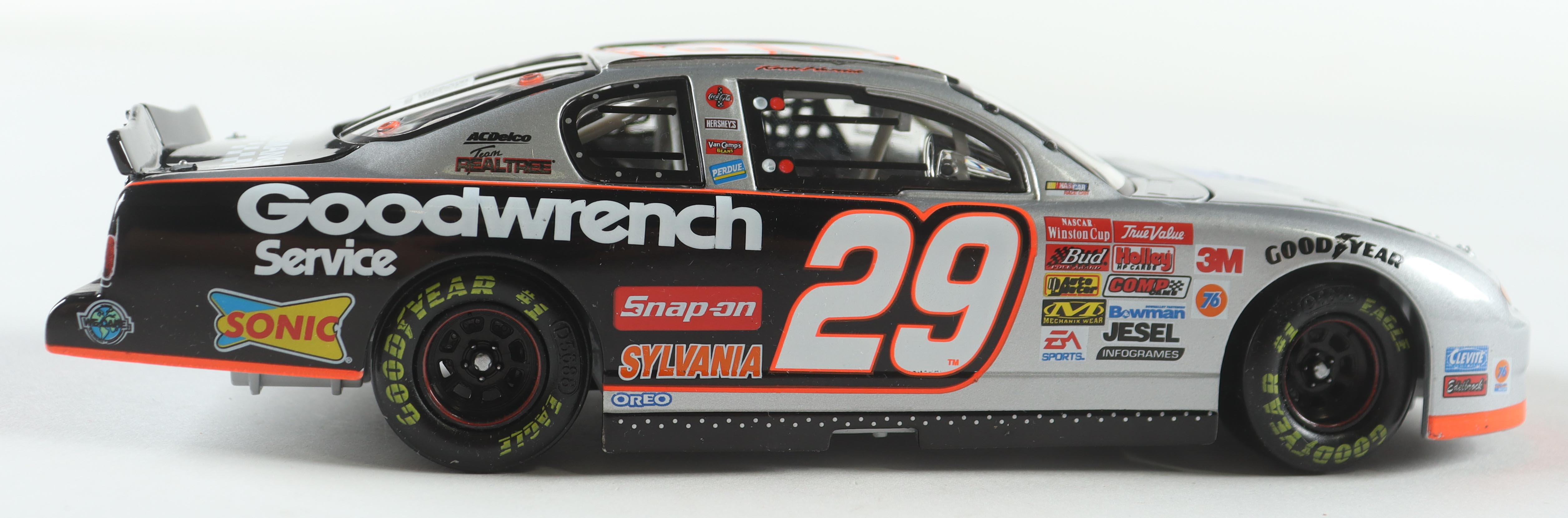 Kevin Harvick Signed LE #29 GM Goodwrench Service 2002 Monte Carlo 1:24 Die-Cast Car (PA) at PristineAuction.com Kevin Harvick Signed LE #29 GM Goodwrench Service 2002 Monte Carlo 1:24 Die-Cast Car (PA) at PristineAuction.com