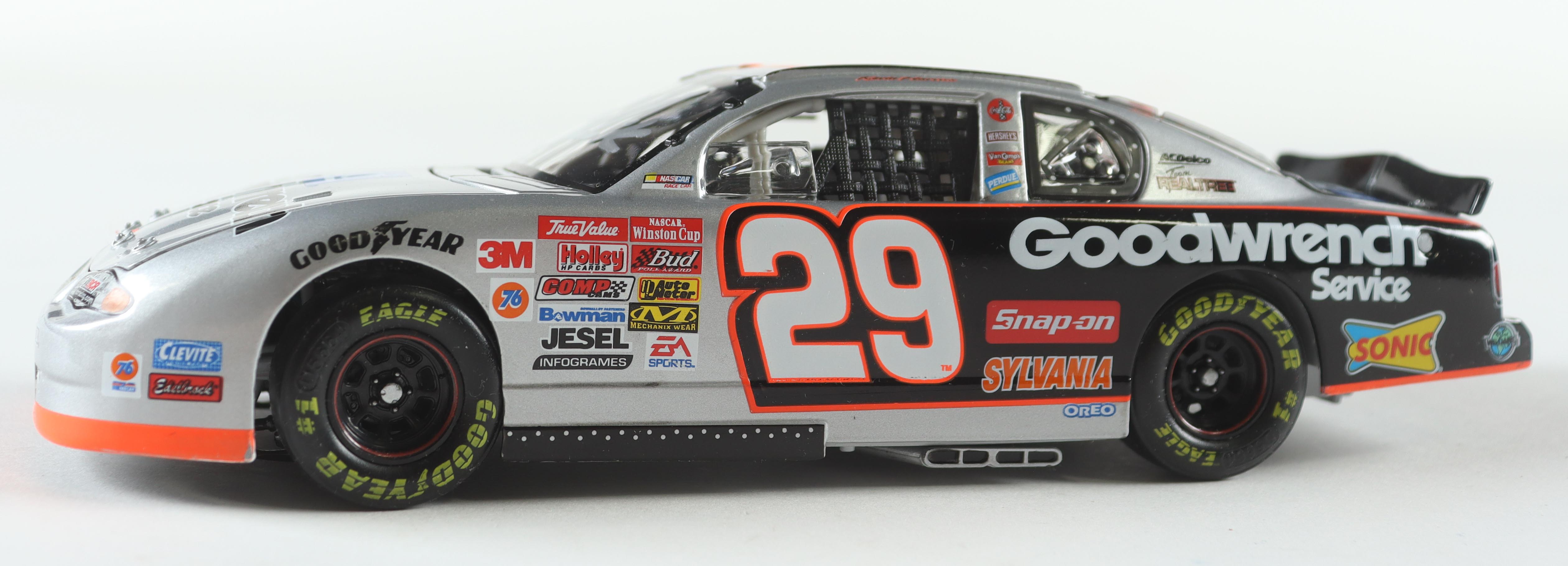 Kevin Harvick Signed LE #29 GM Goodwrench Service 2002 Monte Carlo 1:24 Die-Cast Car (PA) at PristineAuction.com Kevin Harvick Signed LE #29 GM Goodwrench Service 2002 Monte Carlo 1:24 Die-Cast Car (PA) at PristineAuction.com