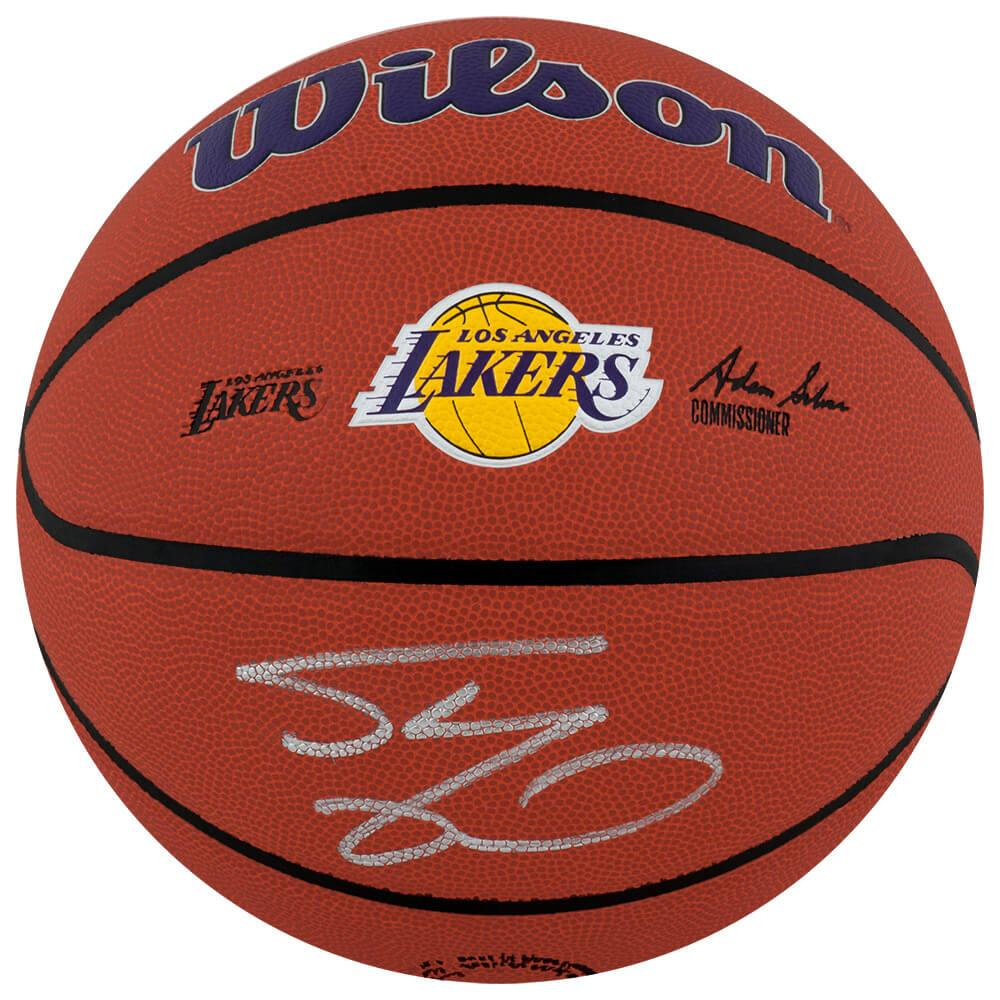 shaquille-o-neal-signed-lakers-logo-nba-basketball-schwartz