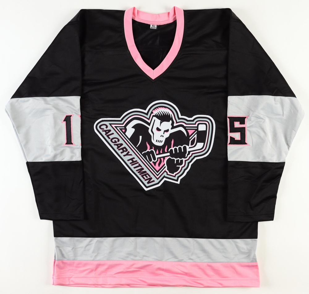 Ice Hockey Bret Hart Hockey Jersey Bret Hart Bret Hitman Hart