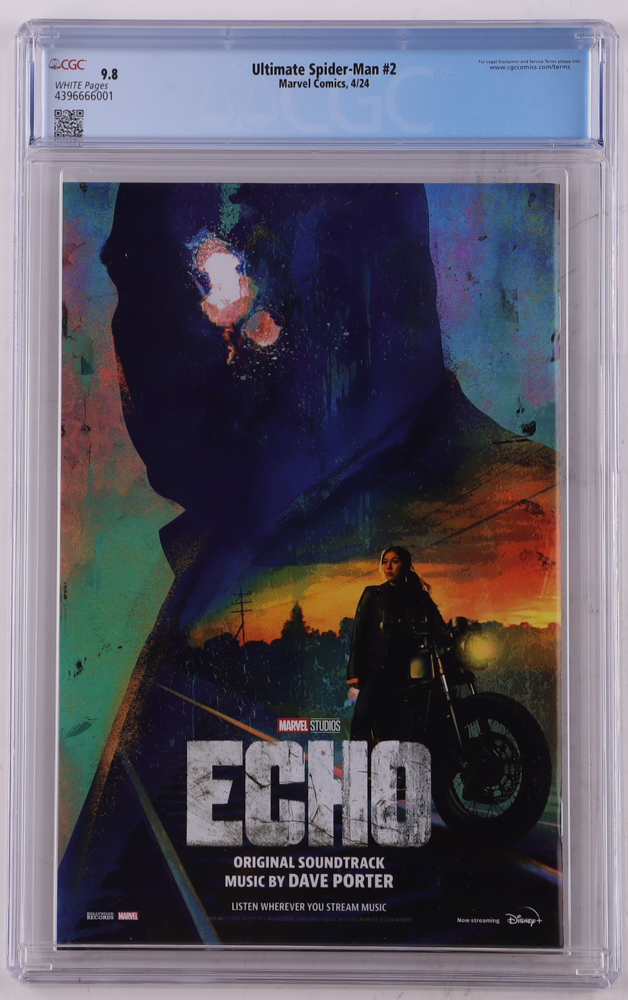 2024 "Ultimate Spider-Man" Issue #2 Marvel Comic Book (CGC 9.8) at PristineAuction.com 2024 "Ultimate Spider-Man" Issue #2 Marvel Comic Book (CGC 9.8) at PristineAuction.com