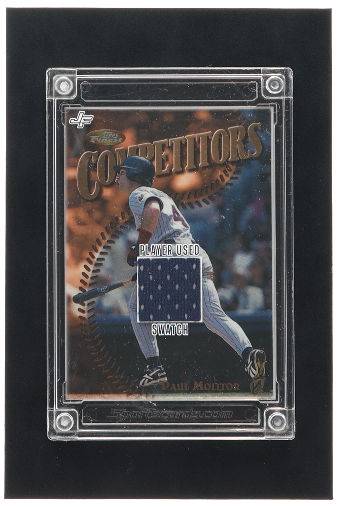 Paul Molitor 2022 Jersey Fusion Player Used Swatch #PM97 at PristineAuction.com Paul Molitor 2022 Jersey Fusion Player Used Swatch #PM97 at PristineAuction.com