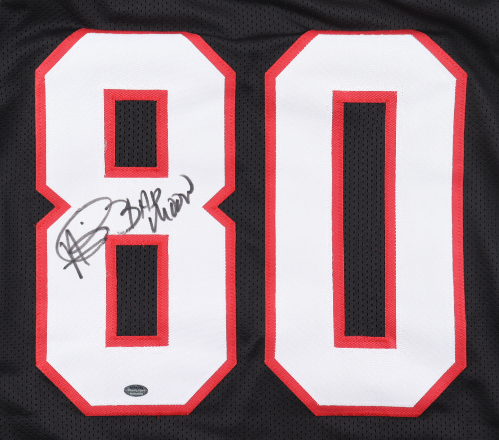 Andre Rison Signed Jersey Inscribed "Bad Moon" (Schwartz) at PristineAuction.com Andre Rison Signed Jersey Inscribed "Bad Moon" (Schwartz) at PristineAuction.com