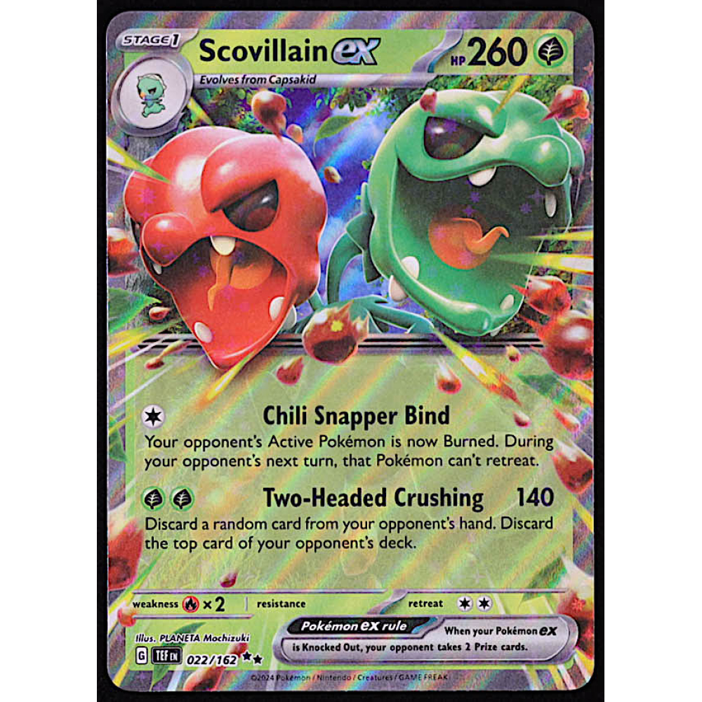 Scovilain-ex (Écarlate et Violet Forces Temporelles 022) - Poképédia