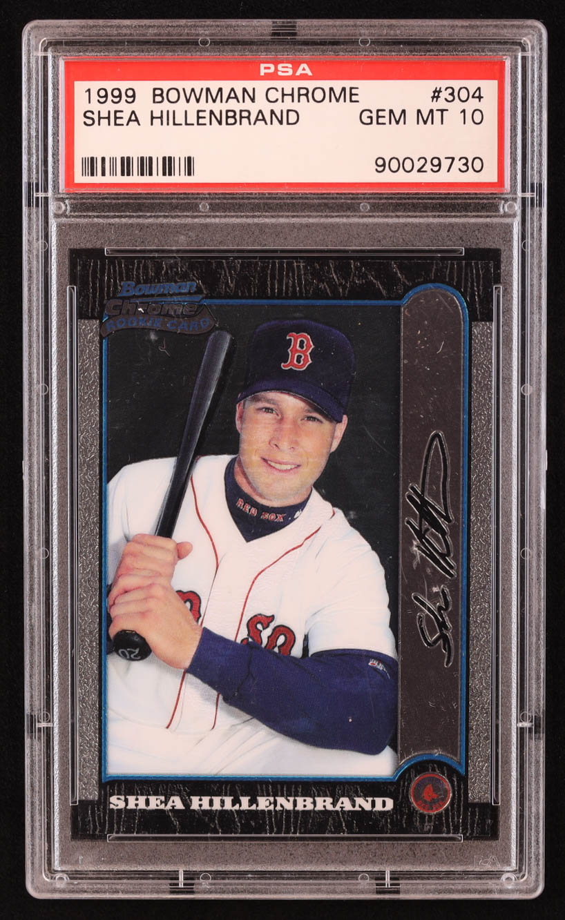 Shea Hillenbrand 1999 Bowman Chrome #304 RC (PSA 10) at PristineAuction.com Shea Hillenbrand 1999 Bowman Chrome #304 RC (PSA 10) at PristineAuction.com