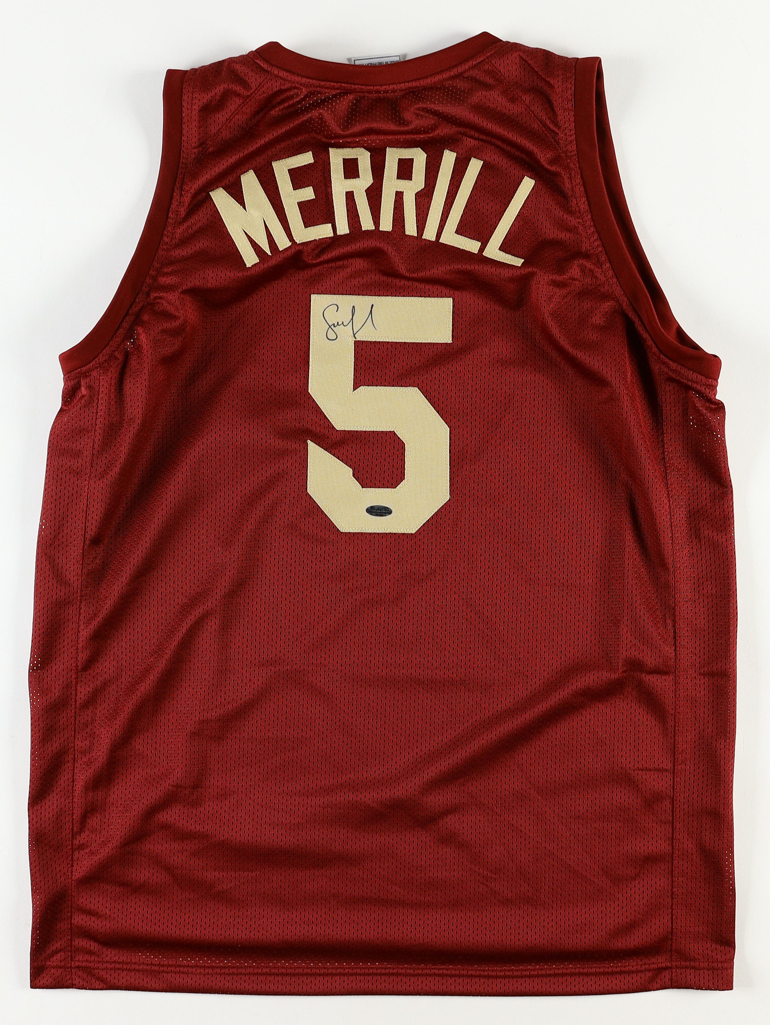 Sam Merrill Signed Jersey (Playball Ink) at PristineAuction.com Sam Merrill Signed Jersey (Playball Ink) at PristineAuction.com