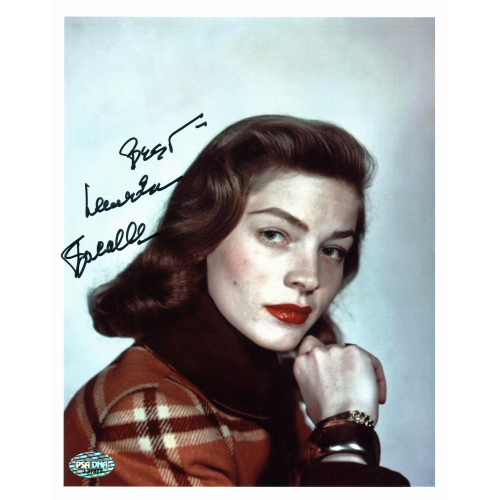 Lauren Bacall Signed 8x10 Photo (PSA) | Pristine Auction
