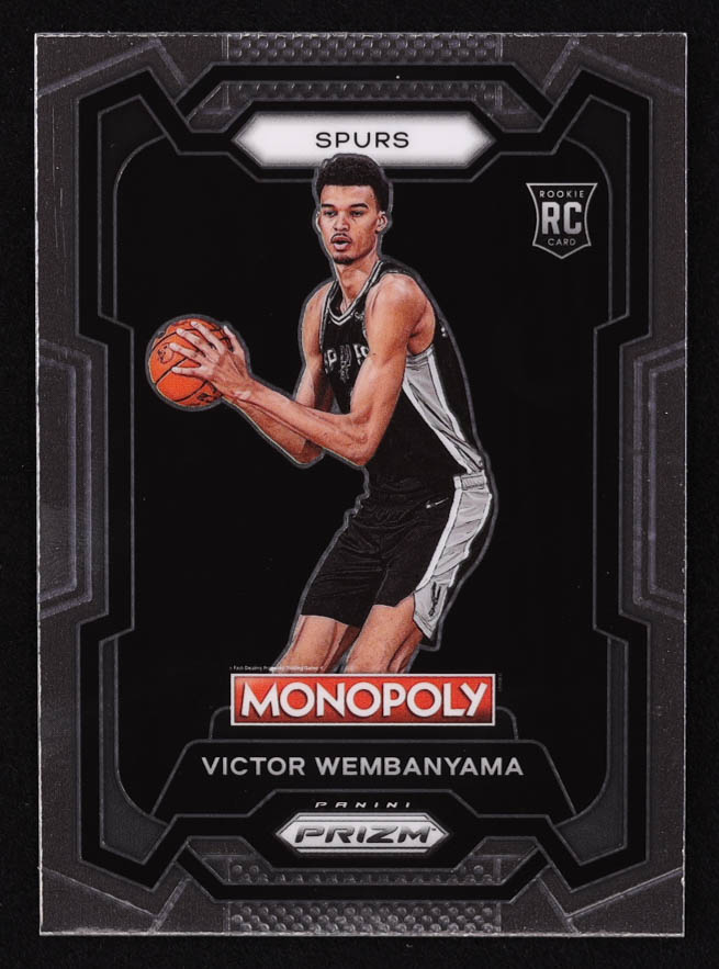 Victor Wembanyama 2023-24 Panini Prizm Monopoly #81 RC at PristineAuction.com Victor Wembanyama 2023-24 Panini Prizm Monopoly #81 RC at PristineAuction.com