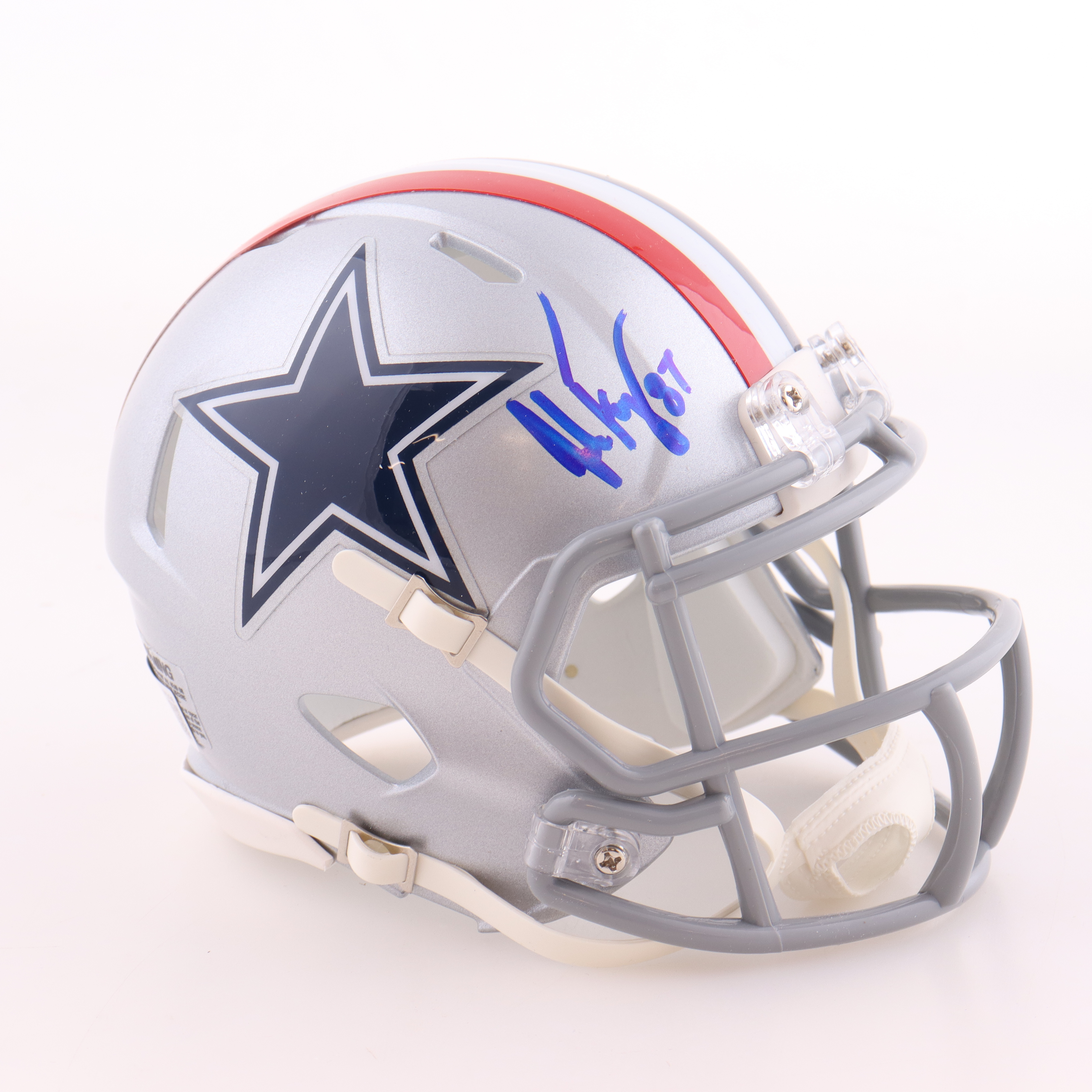 Jake Ferguson Signed Cowboys Speed Mini Helmet (Beckett) at PristineAuction.com Jake Ferguson Signed Cowboys Speed Mini Helmet (Beckett) at PristineAuction.com