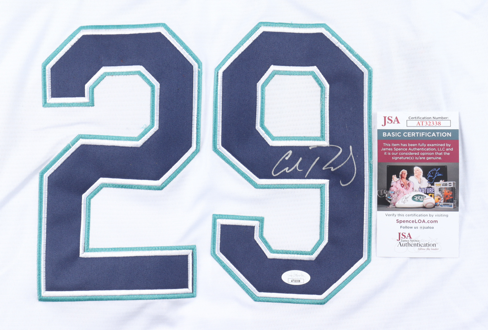 Cal Raleigh Signed Jersey (JSA) at PristineAuction.com Cal Raleigh Signed Jersey (JSA) at PristineAuction.com