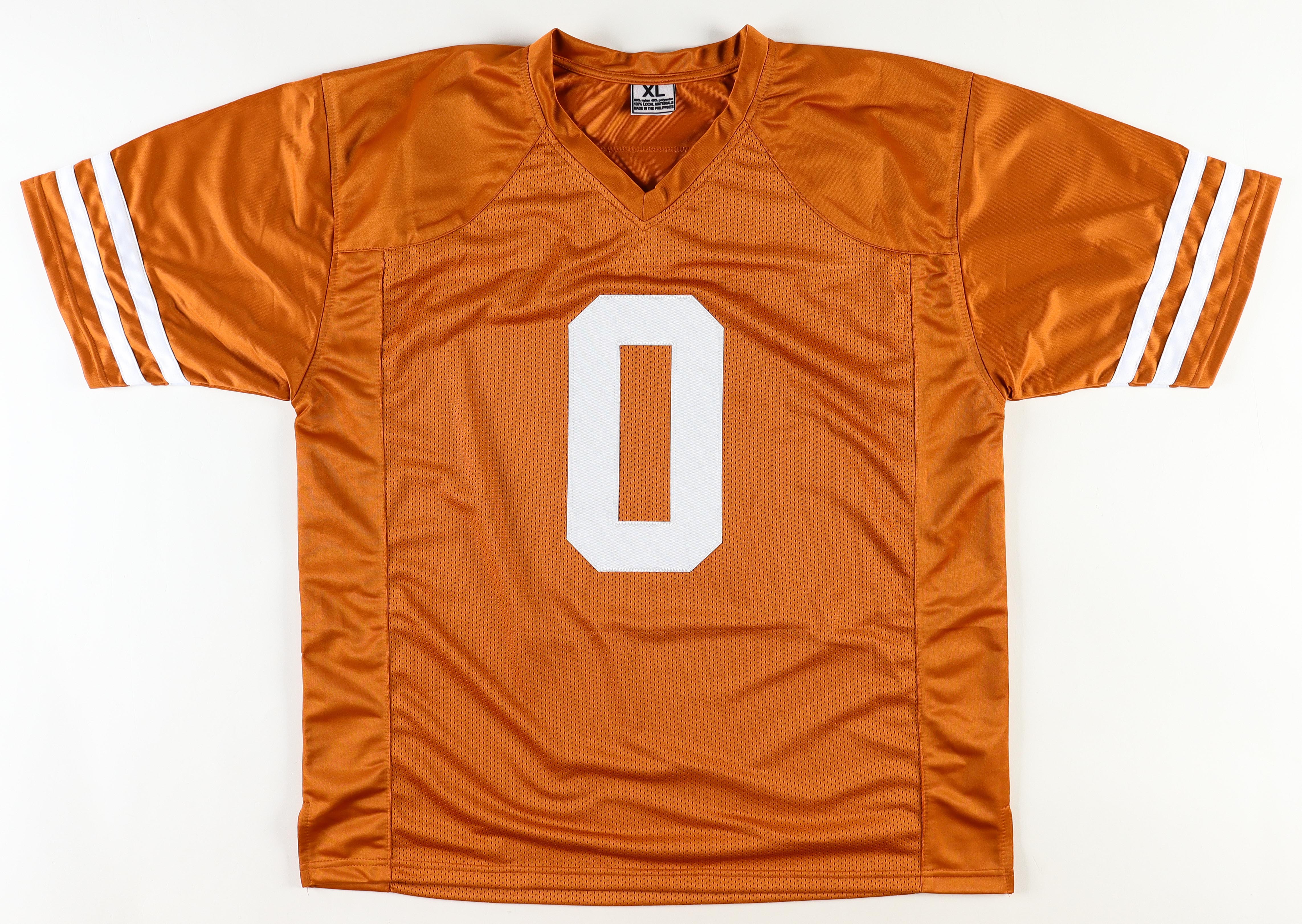 Ja'Tavion Sanders Signed Jersey With Multiple Inscriptions (Playball Ink) at PristineAuction.com Ja'Tavion Sanders Signed Jersey With Multiple Inscriptions (Playball Ink) at PristineAuction.com