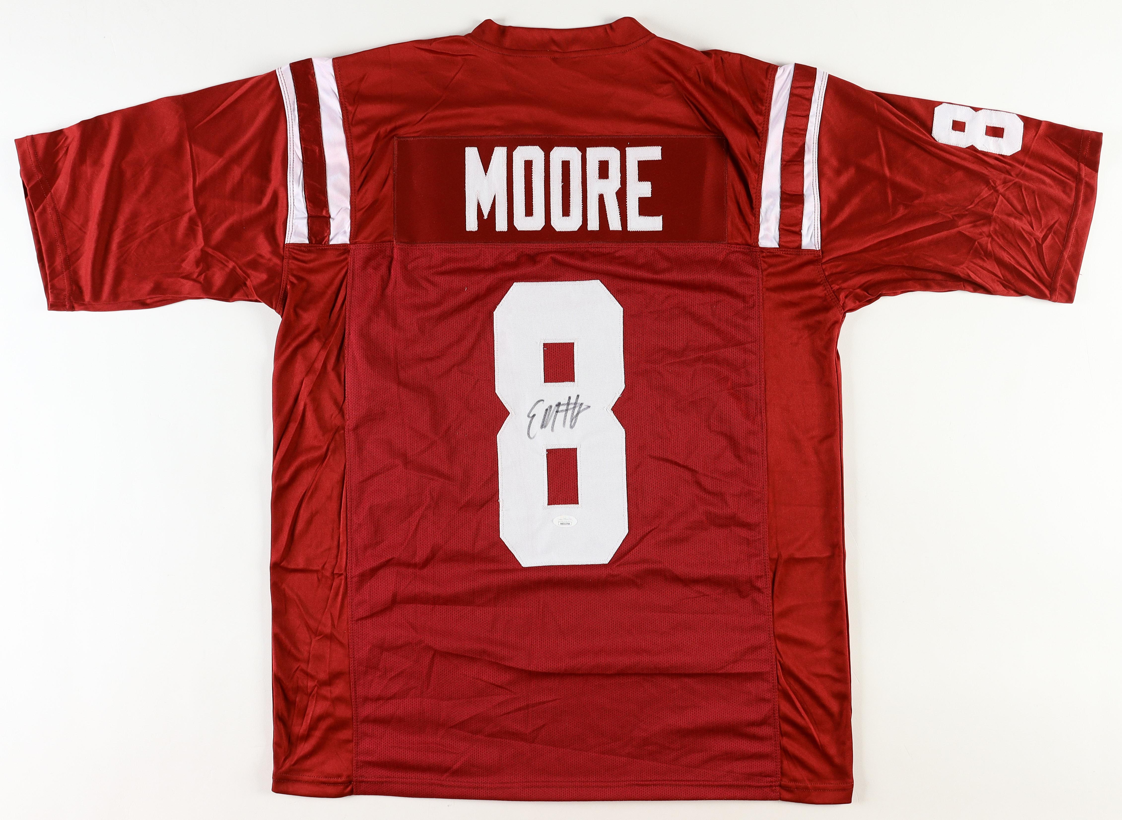 Elijah Moore Signed Jersey (JSA) at PristineAuction.com Elijah Moore Signed Jersey (JSA) at PristineAuction.com