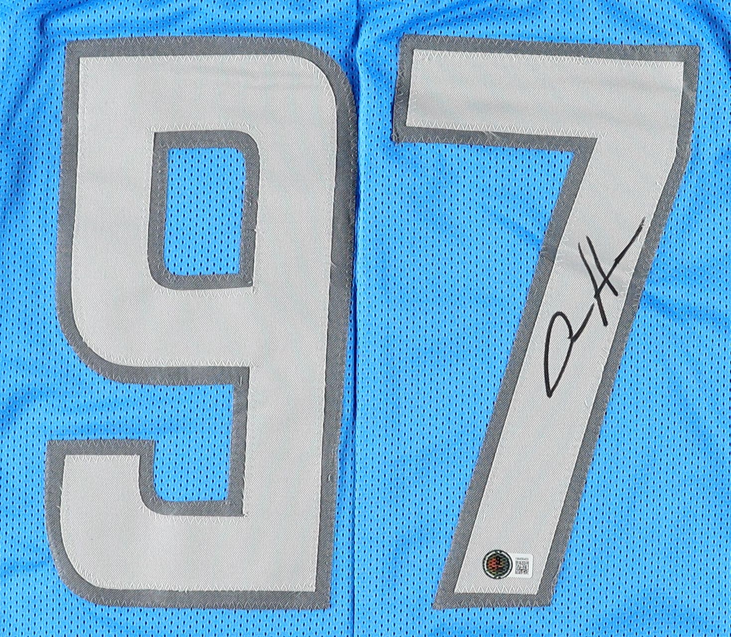 Aidan Hutchinson Signed Jersey (Beckett) at PristineAuction.com Aidan Hutchinson Signed Jersey (Beckett) at PristineAuction.com