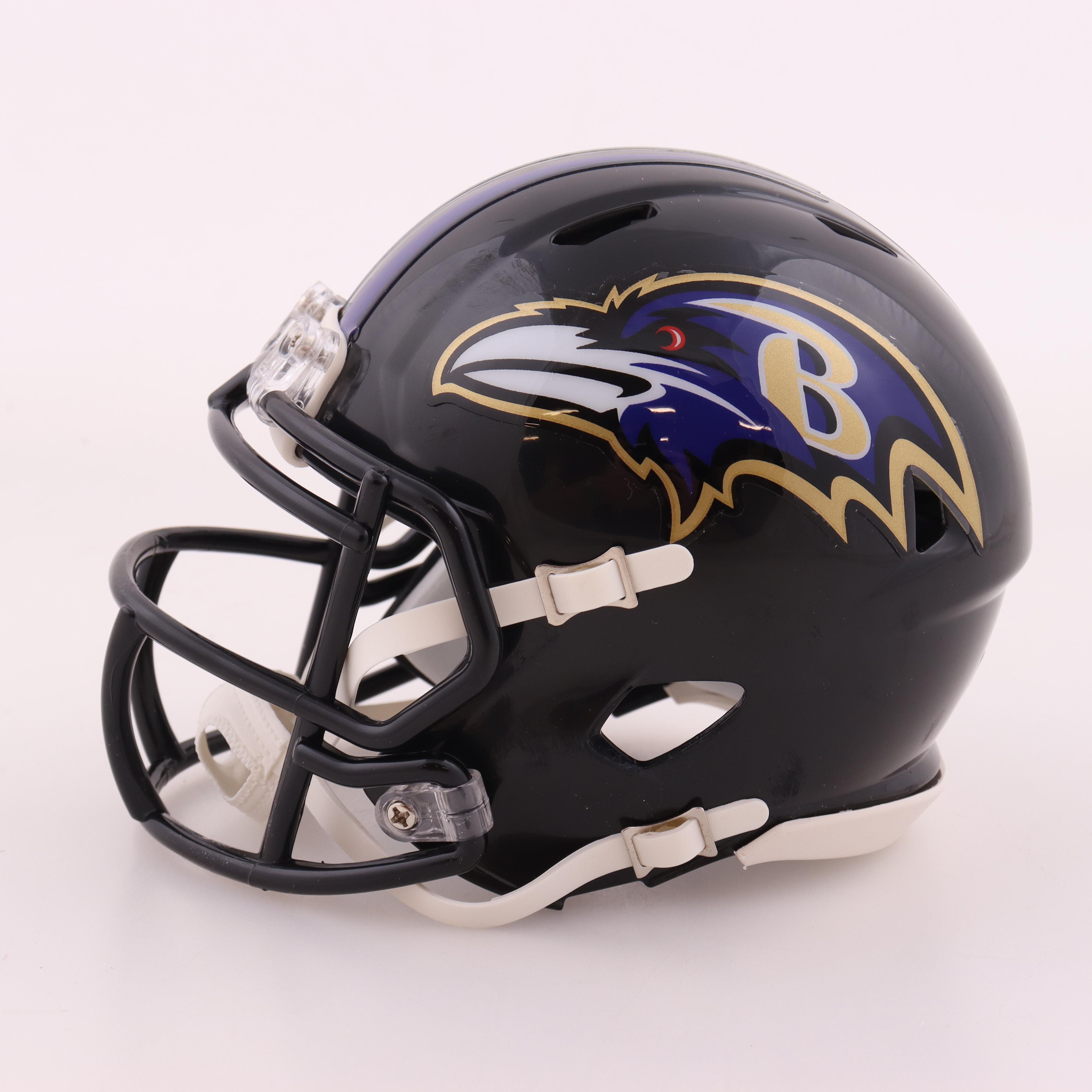 Zay Flowers Signed Ravens Speed Mini Helmet (Beckett) at PristineAuction.com Zay Flowers Signed Ravens Speed Mini Helmet (Beckett) at PristineAuction.com