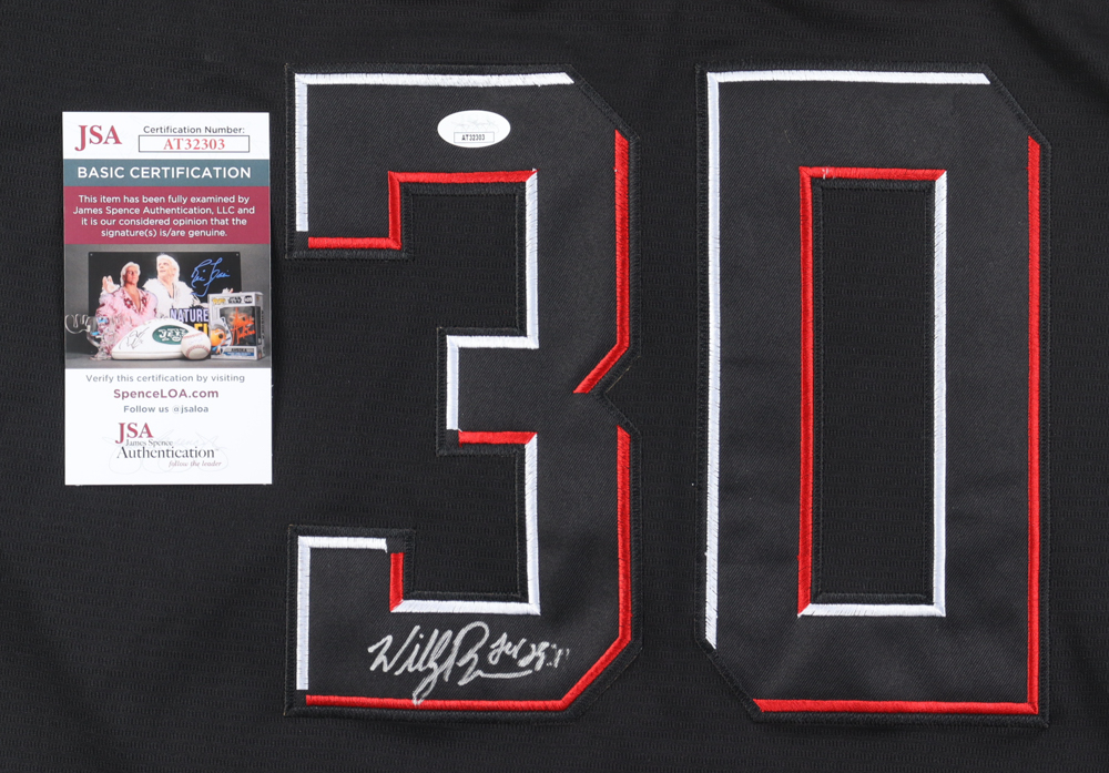 Will Benson Signed Jersey With Inscription (JSA) at PristineAuction.com Will Benson Signed Jersey With Inscription (JSA) at PristineAuction.com